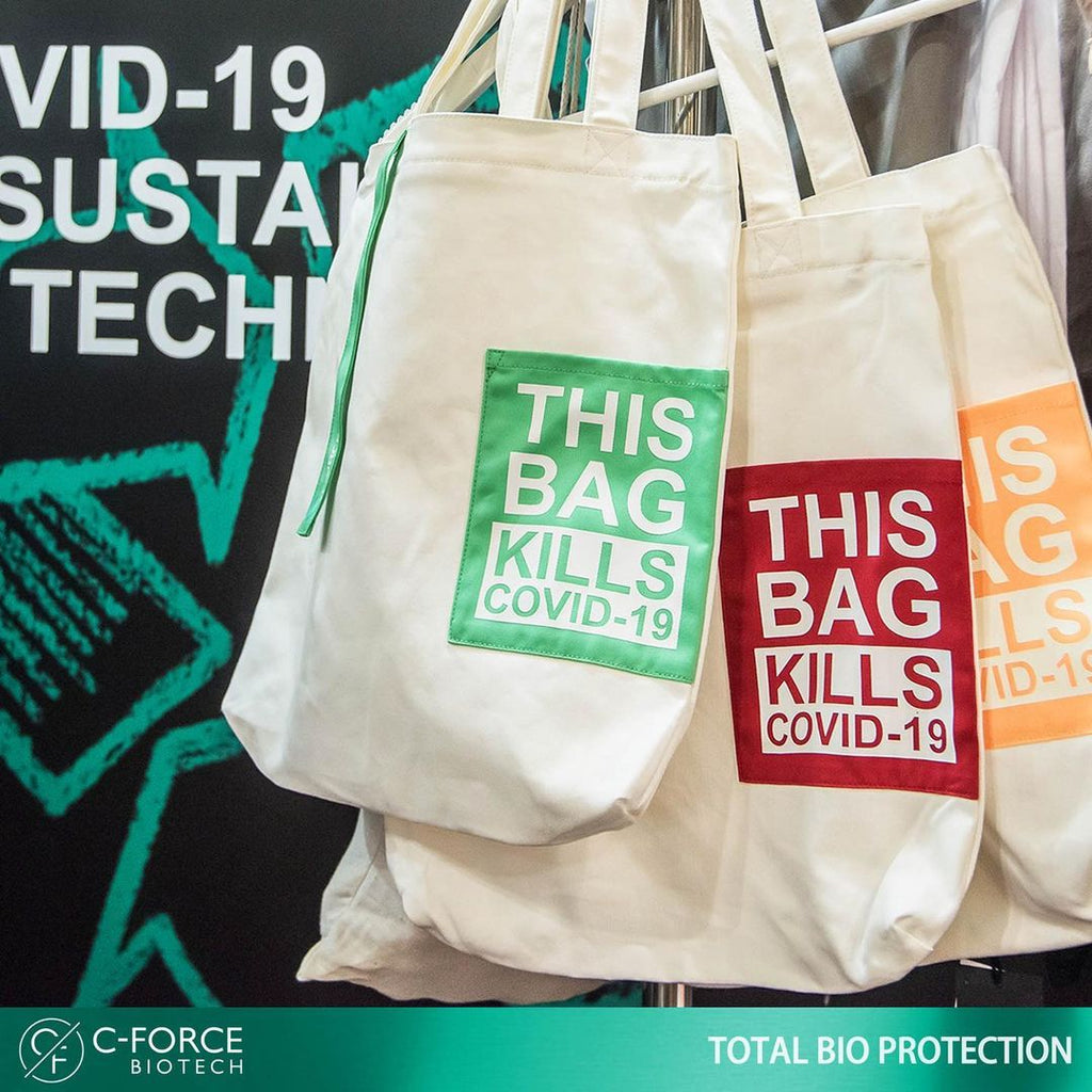 C-Force BioTech x 一年一度餐飲業界最大型展覽HOFEX-This bag Kills COVID-19