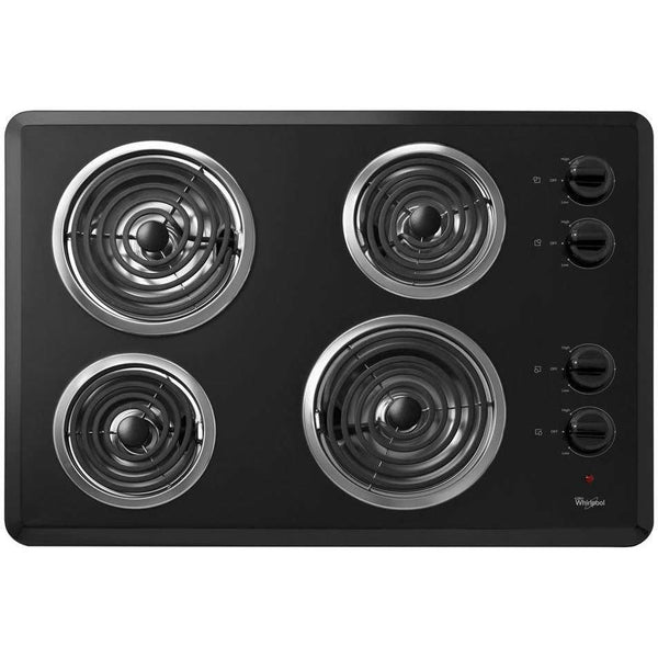 Whirlpool 30 Built-In Electric Cooktop White WCE55US0HW - Best Buy