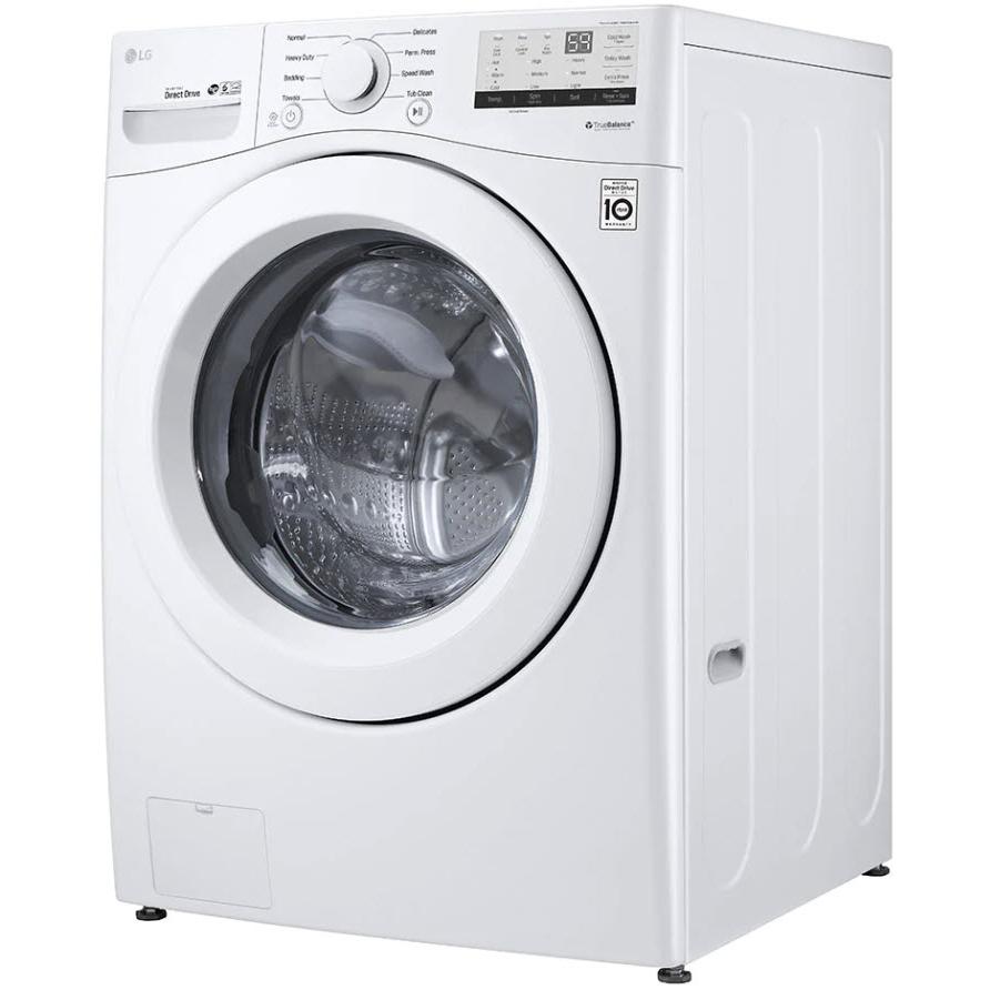 LG 4.5 cu.ft. Front Loading Washer with 6Motion? Technology WM3400CW