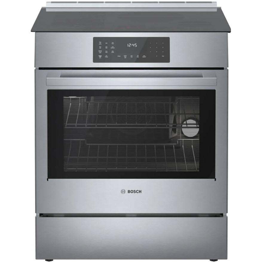 Bosch 30-inch Slide-in Induction Range with Genuine European Convection HIIP057U