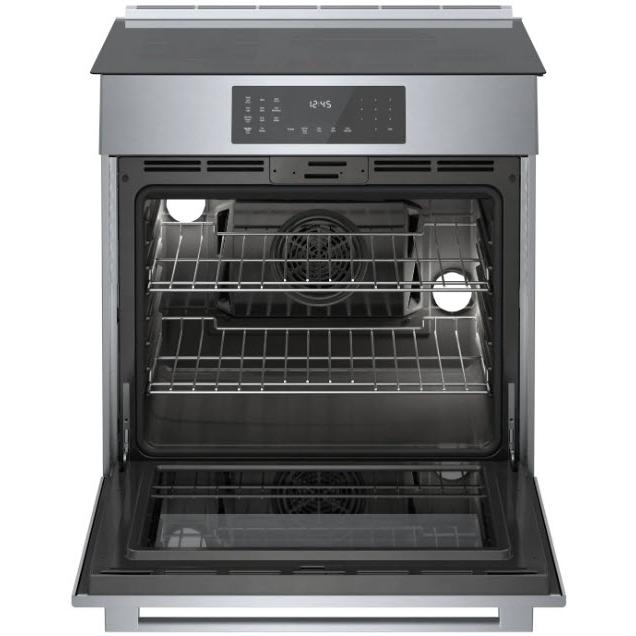 Bosch 30-inch Slide-in Induction Range with Genuine European Convection HIIP057U