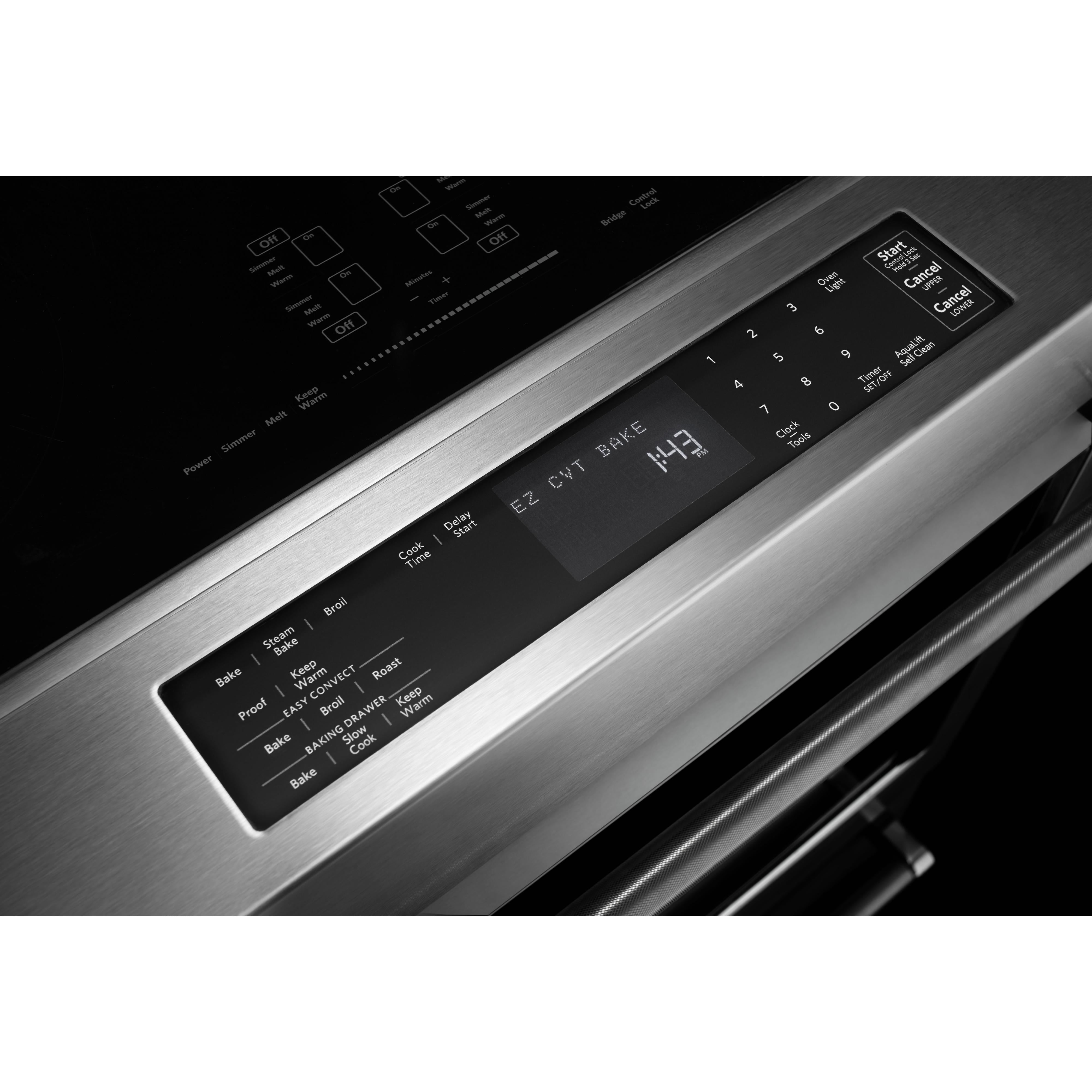 KitchenAid 30-inch Slide-In Induction Range with Air Fry Technology KSIS730PSS