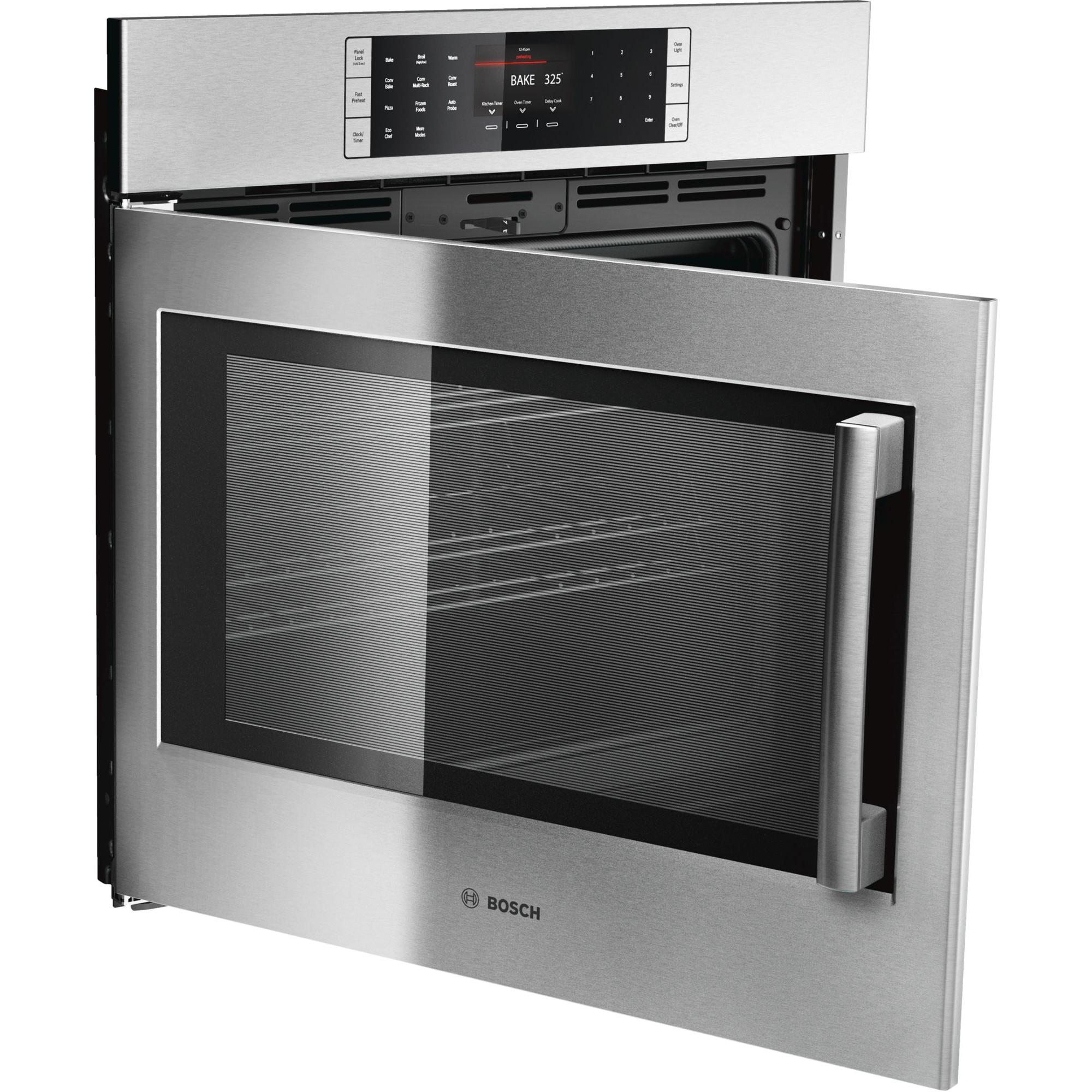 Bosch 30-inch, 4.6 cu. ft. Built-in Single Wall Oven with Convection HBLP451LUC