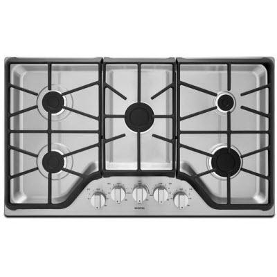 Maytag 36-inch Built-In Gas Cooktop MGC7536DS