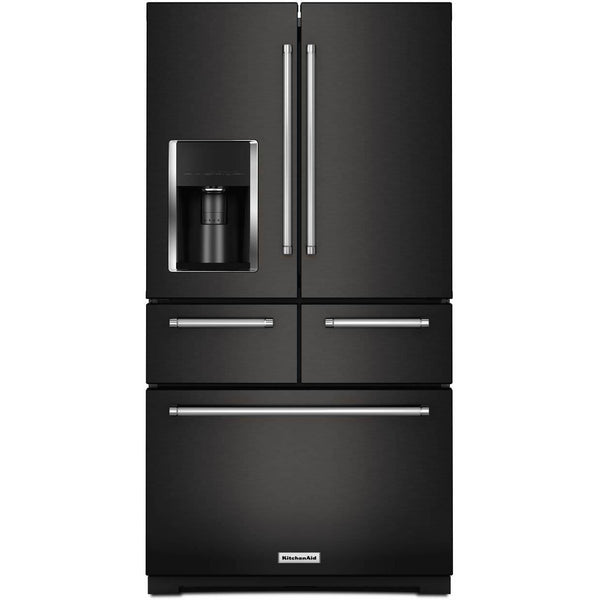 KitchenAid 36-inch, 19.4 cu. ft. Counter-Depth 4-Door Refrigerator wit