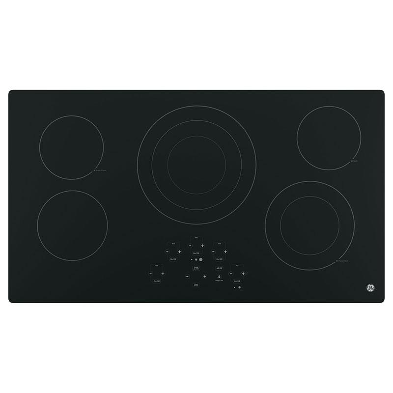 GE 36-inch Built-In Electric Cooktop JP5036DJBB