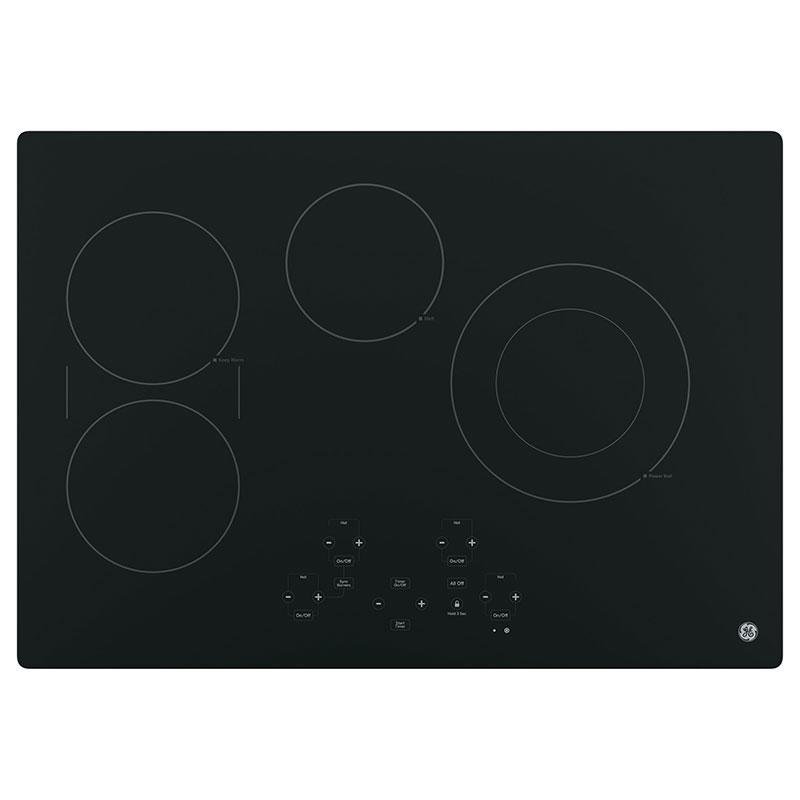 GE 30-inch Built-In Electric Cooktop JP5030DJBB