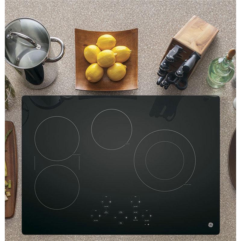 GE 30-inch Built-In Electric Cooktop JP5030DJBB