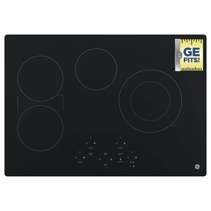 GE 30-inch Built-In Electric Cooktop JP5030DJBB