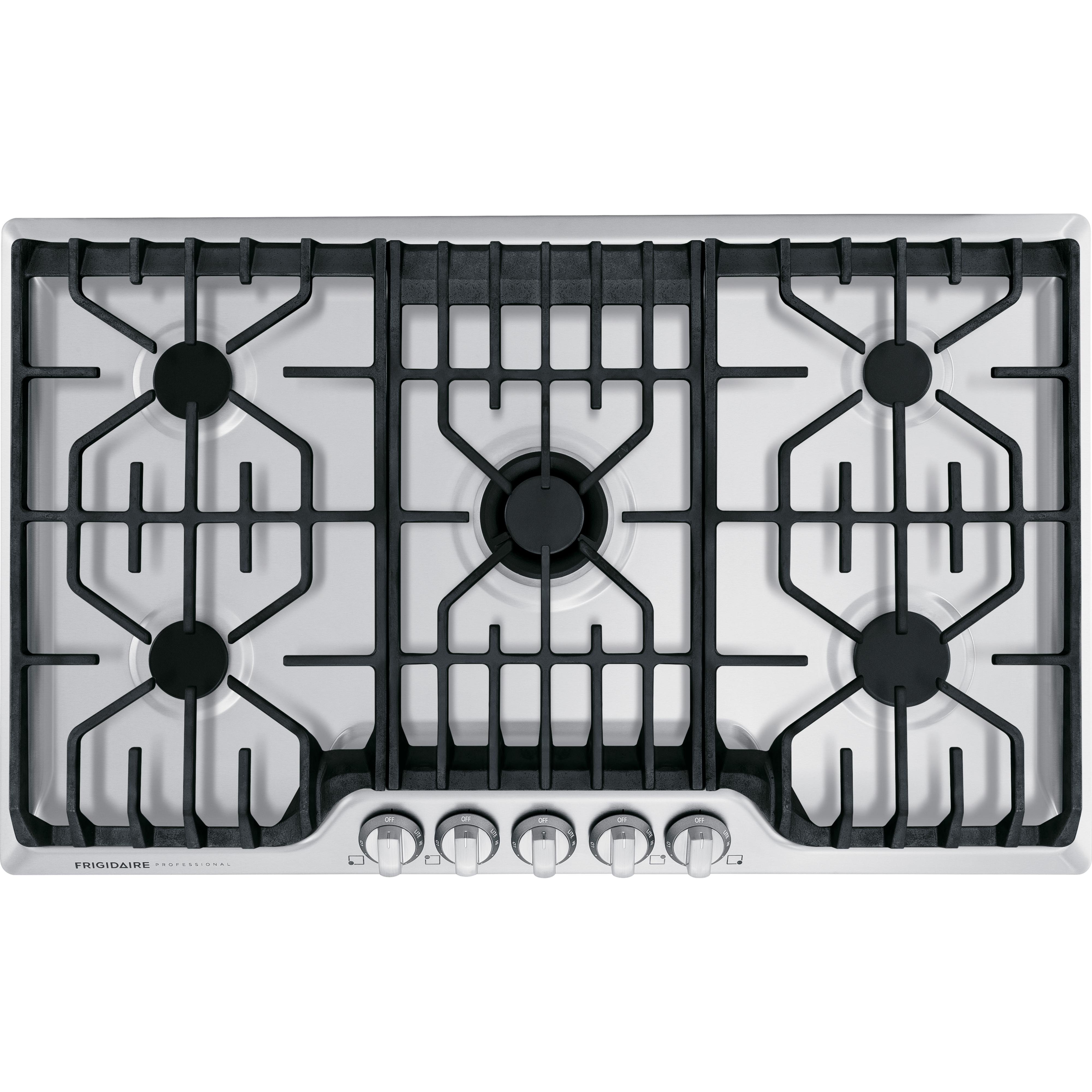 Frigidaire Professional 36-inch Built-In Gas Cooktop FPGC3677RS