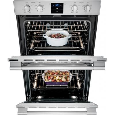 Frigidaire Professional 30-inch, 10.2 cu. ft. Built-in Double Wall Oven with Convection FPET3077RF