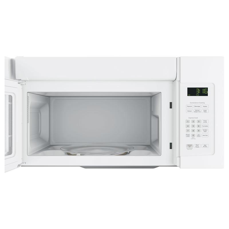 GE 30-inch, 1.6 cu. ft. Over-the-Range Microwave Oven JVM3162DJWW