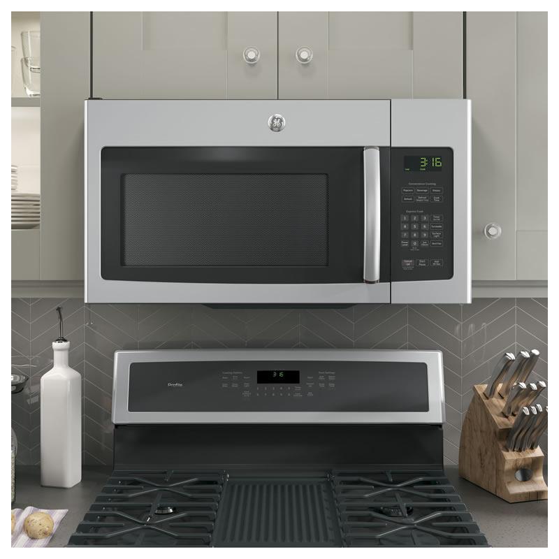 GE 30-inch, 1.6 cu. ft. Over-the-Range Microwave Oven JVM3162RJSS
