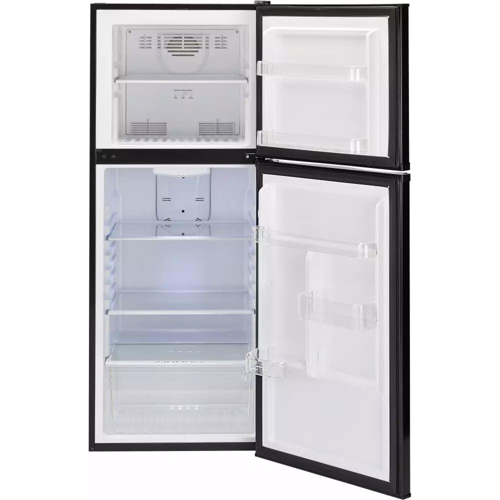 Haier 24-inch, 9.8 cu. ft. Top Freezer Refrigerator HA10TG21SB