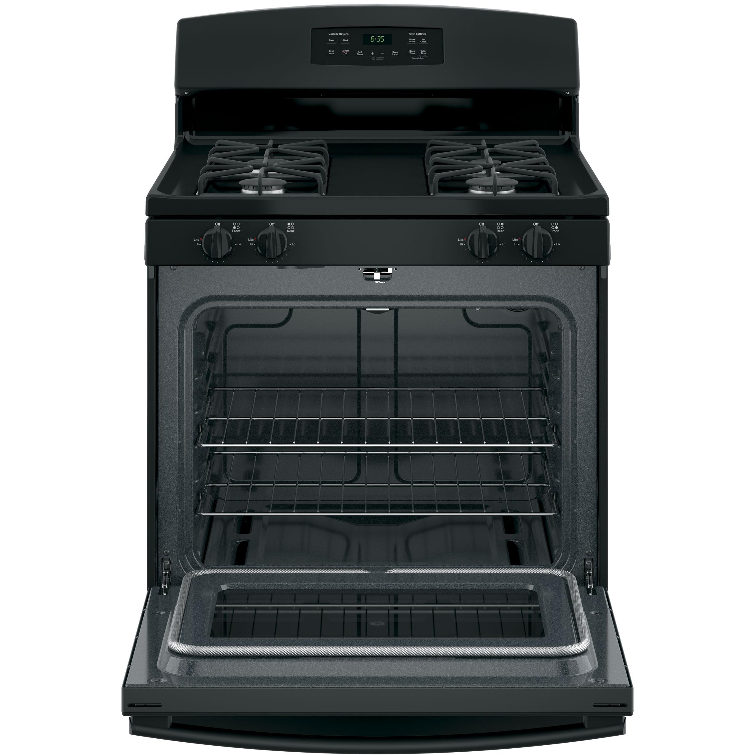 GE 30-inch Freestanding Gas Range JGB635DEKBB