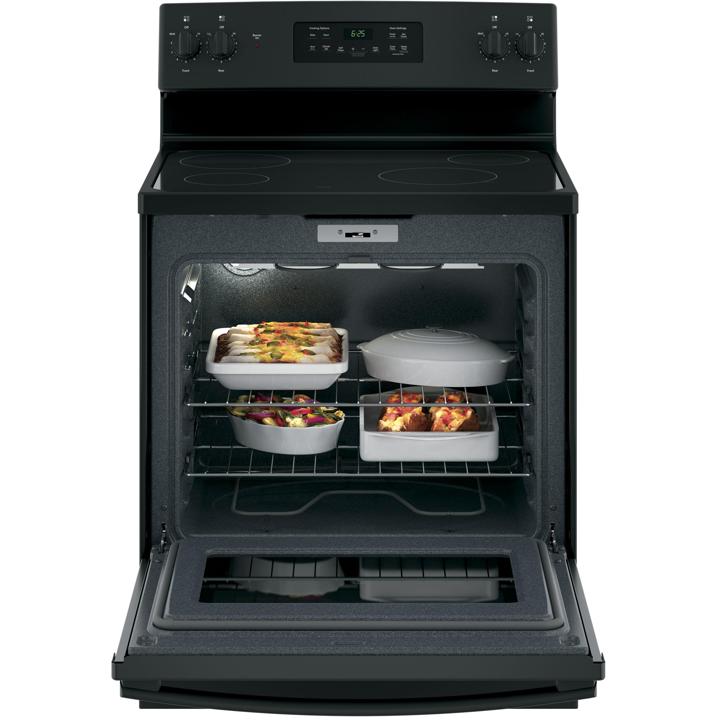 GE 30-inch Freestanding Electric Range JB625DKBB