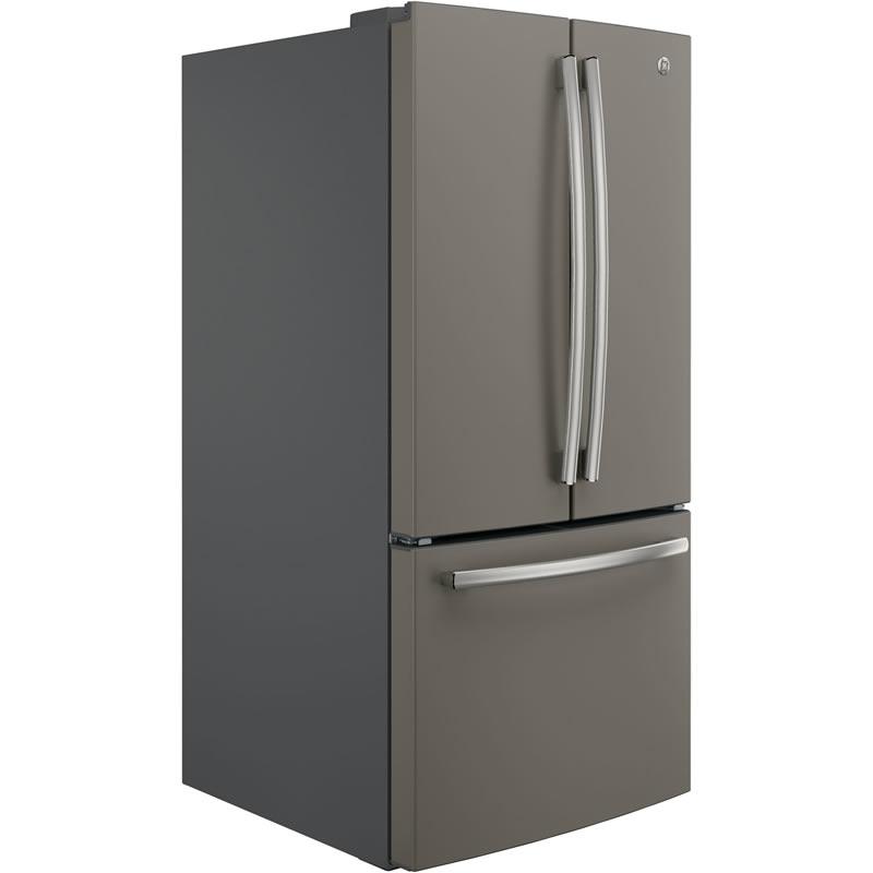 GE 33-inch, 24.8 cu. ft. French 3-Door Refrigerator with Internal Water Dispenser GNE25JMKES