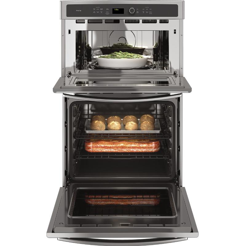 GE Profile 27-inch, 4.3 cu. ft. Built-in Combination Wall Oven with Convection PK7800SKSS