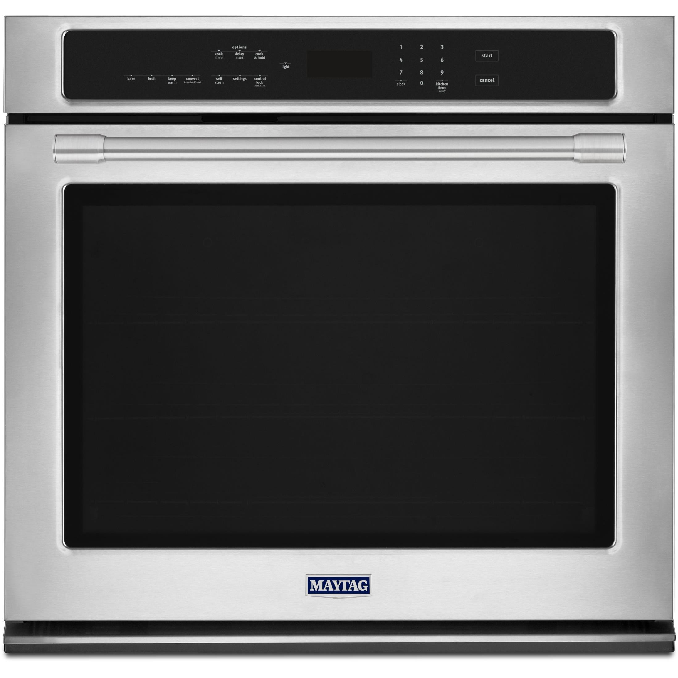 Maytag 30-inch, 5 cu. ft. Built-in Single Wall Oven with Convection MEW9530FZ