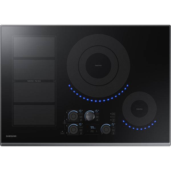 30 Smart Electric Cooktop in Black Stainless Steel (NZ30K6330RG