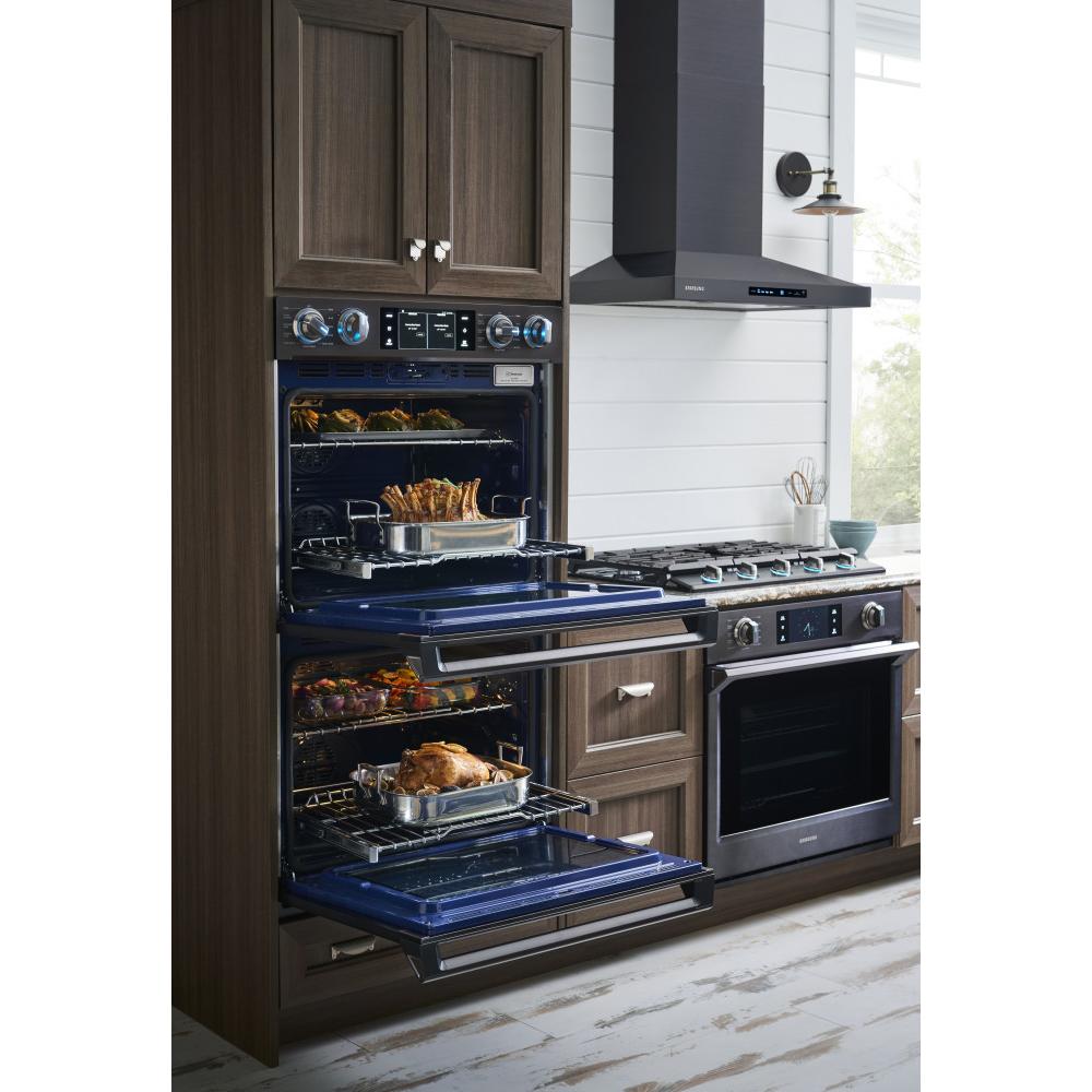 Samsung 30-inch, 10.2 cu.ft. Built-in Double Wall Oven with Convection Technology NV51K6650DG/AA