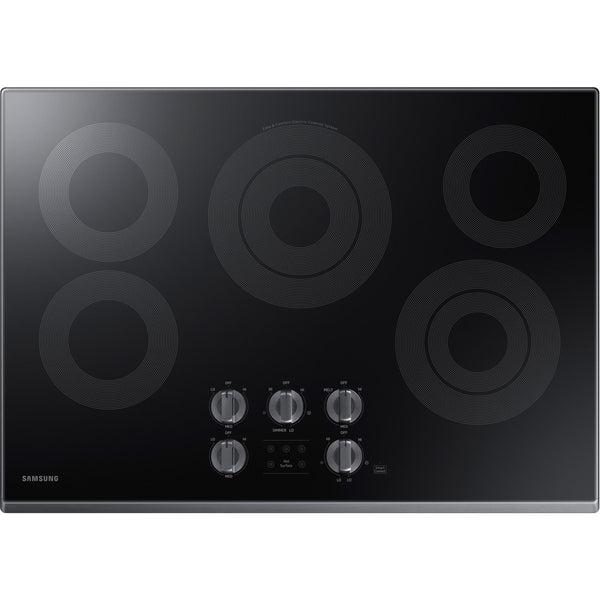 LG 30 Built-In Electric Cooktop with 5 Elements and Warming Zone Black  LCE3010SB - Best Buy