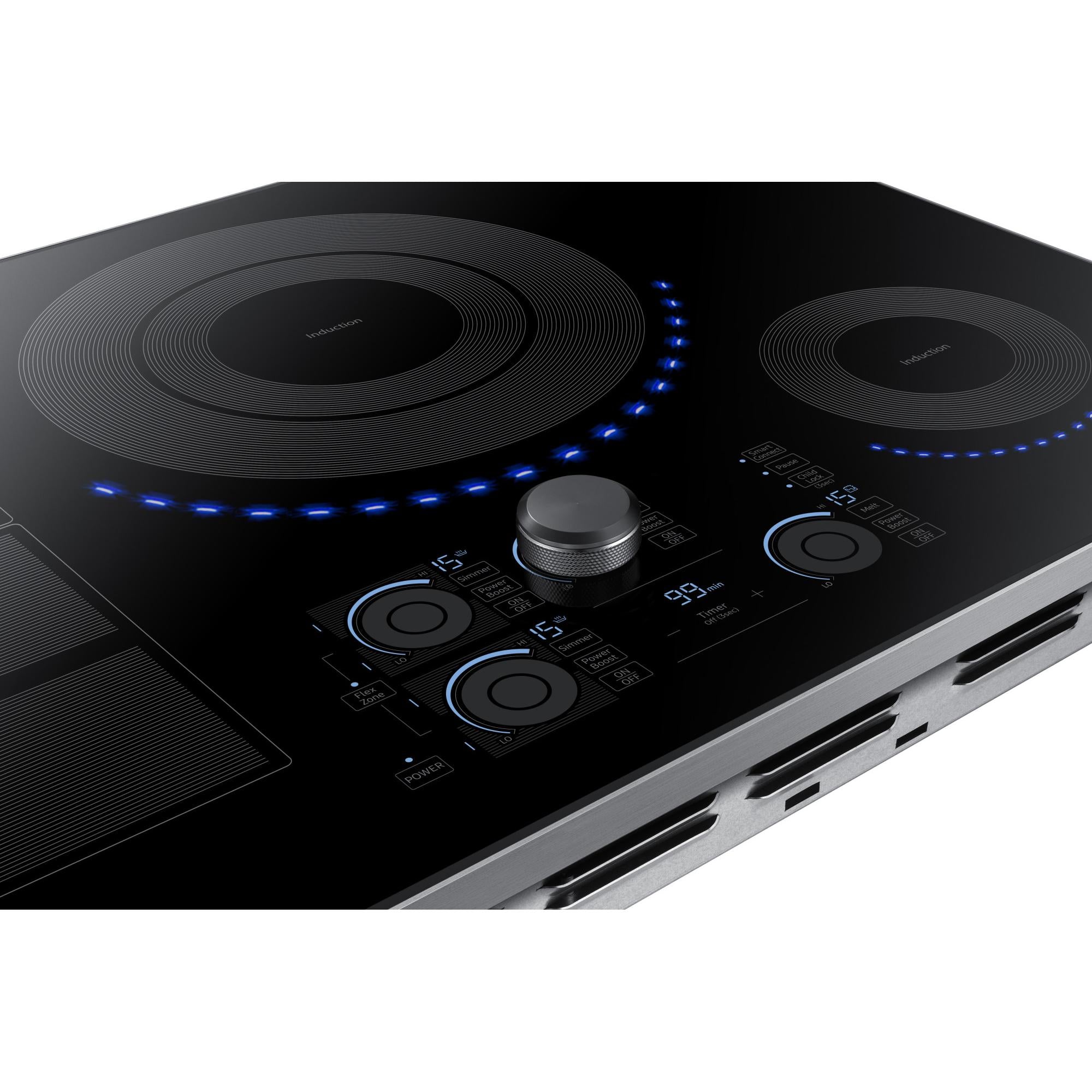 Samsung 30-inch Built-in Induction Cooktop with Virtual Flame Technology? NZ30K7880US/AA