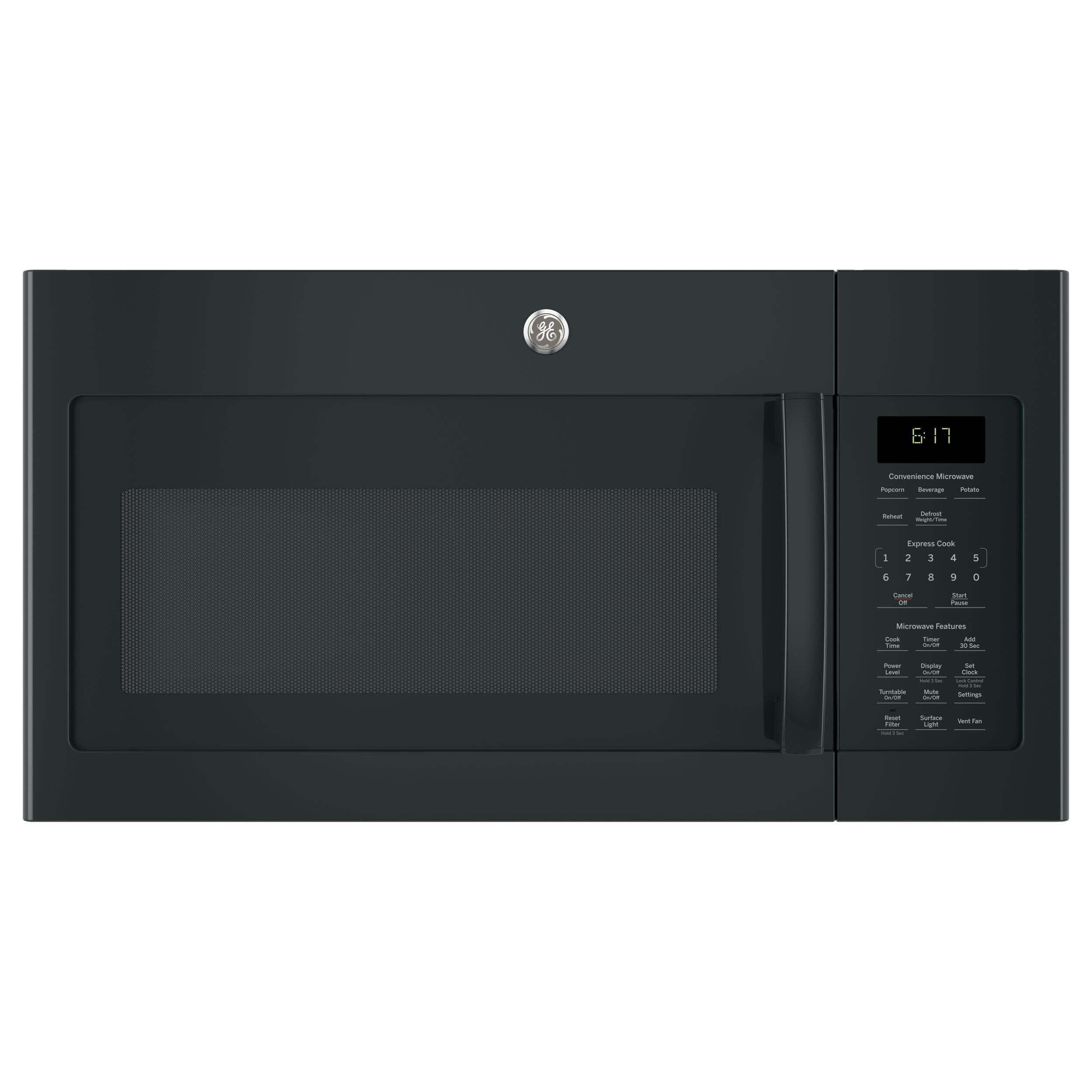 GE 30-inch, 1.7 cu. ft. Over-the-Range Microwave Oven JVM6172DKBB