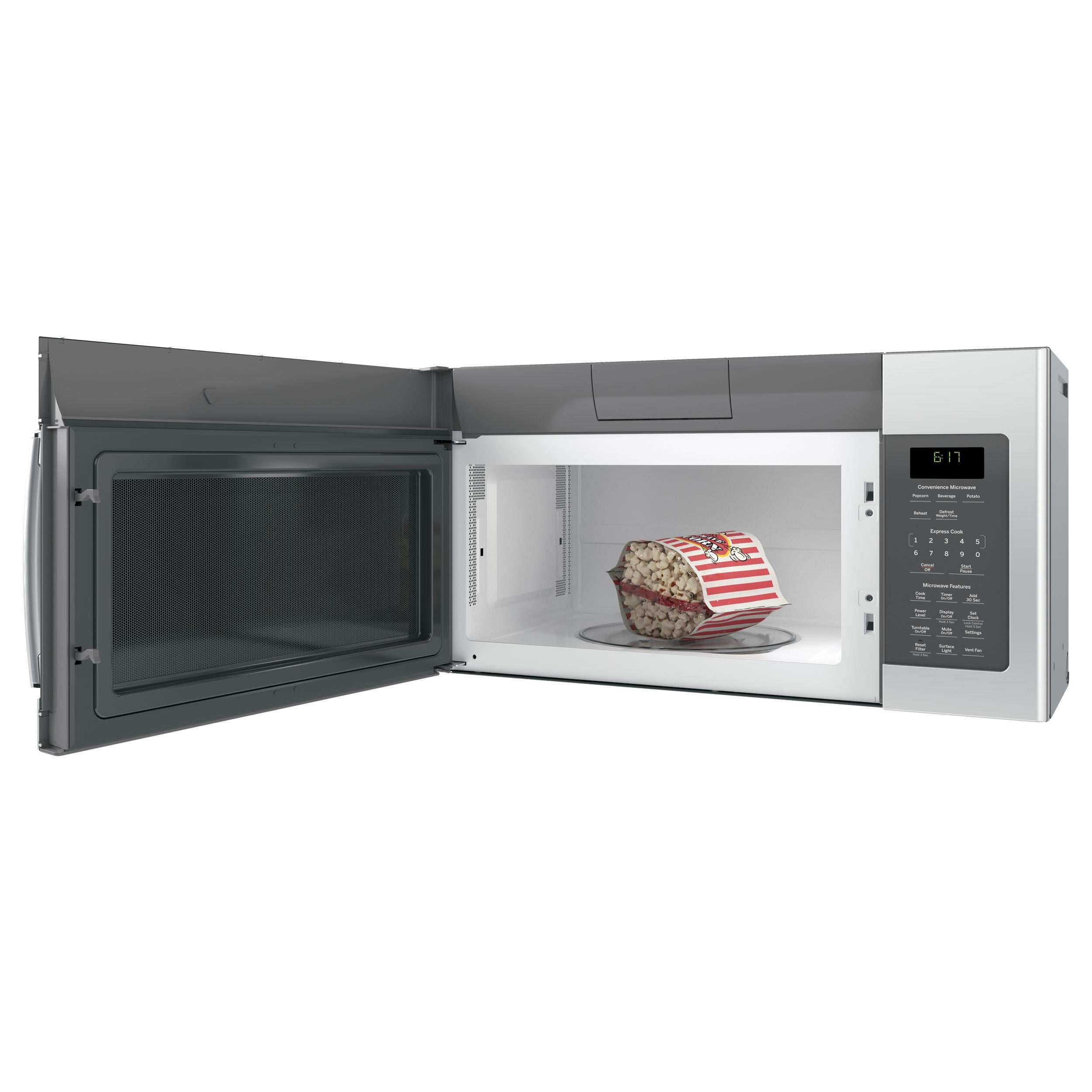 GE 30-inch, 1.7 cu. ft. Over-the-Range Microwave Oven JVM6172SKSS