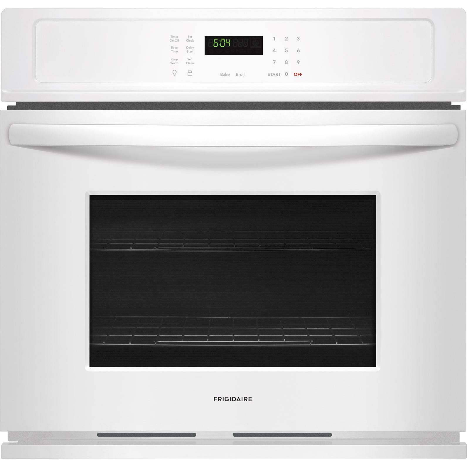 Frigidaire 30-inch, 4.6 cu. ft. Built-In Single Wall Oven FFEW3026TW