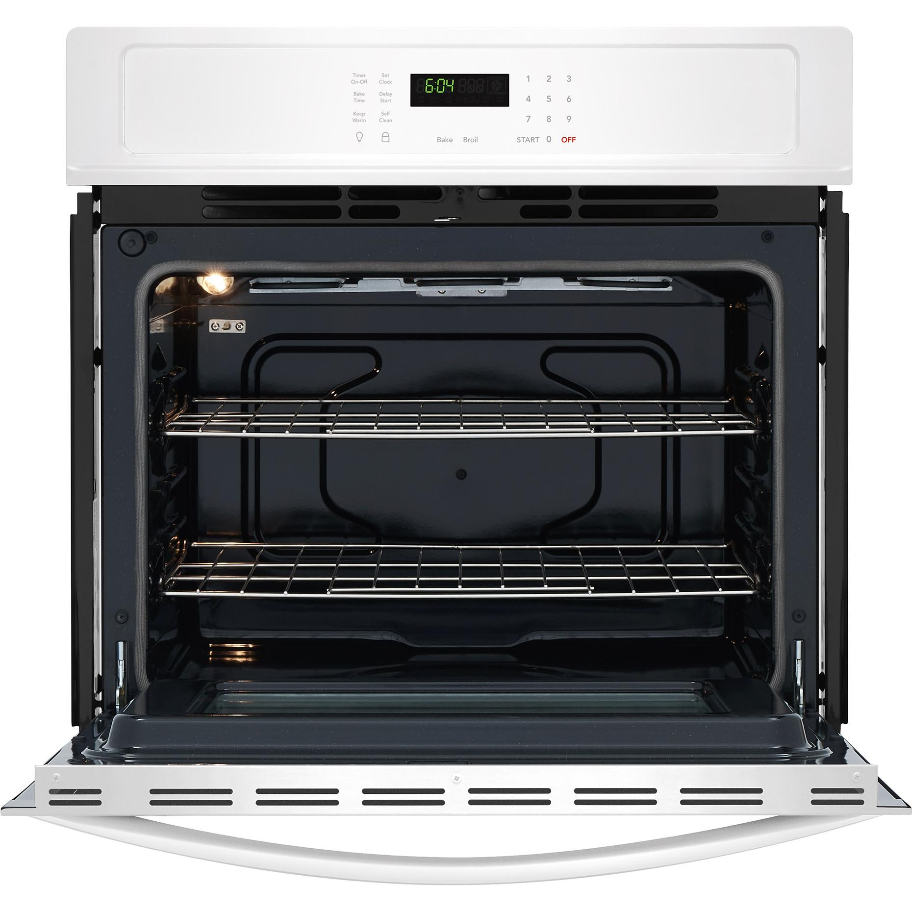 Frigidaire 30-inch, 4.6 cu. ft. Built-In Single Wall Oven FFEW3026TW