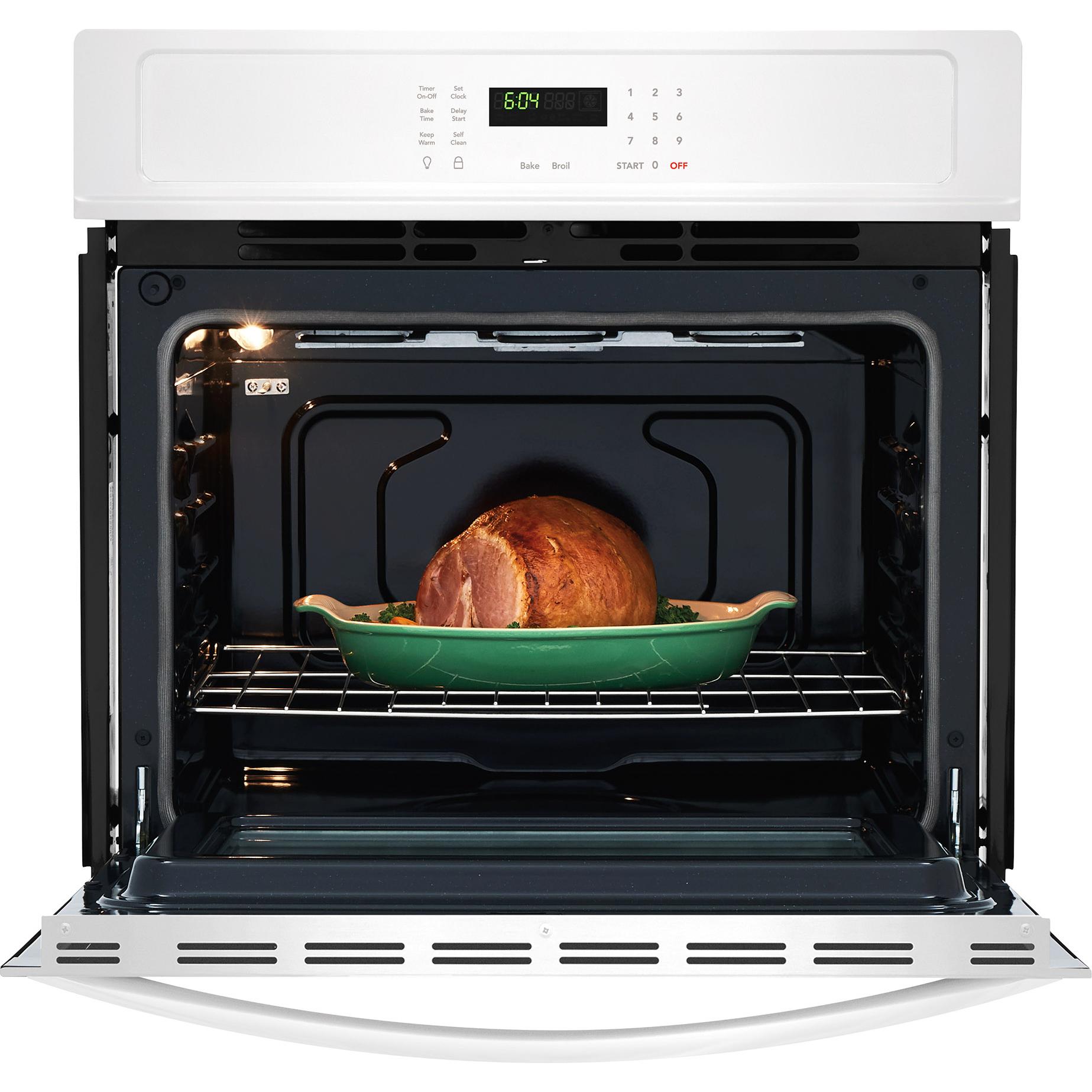 Frigidaire 30-inch, 4.6 cu. ft. Built-In Single Wall Oven FFEW3026TW