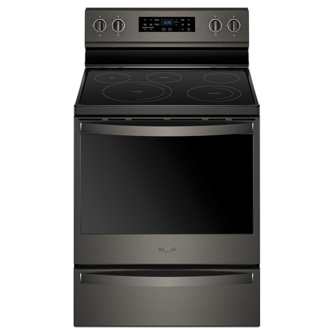 Whirlpool 30-inch Freestanding Electric Range with  Frozen Bake? Technology WFE775H0HV