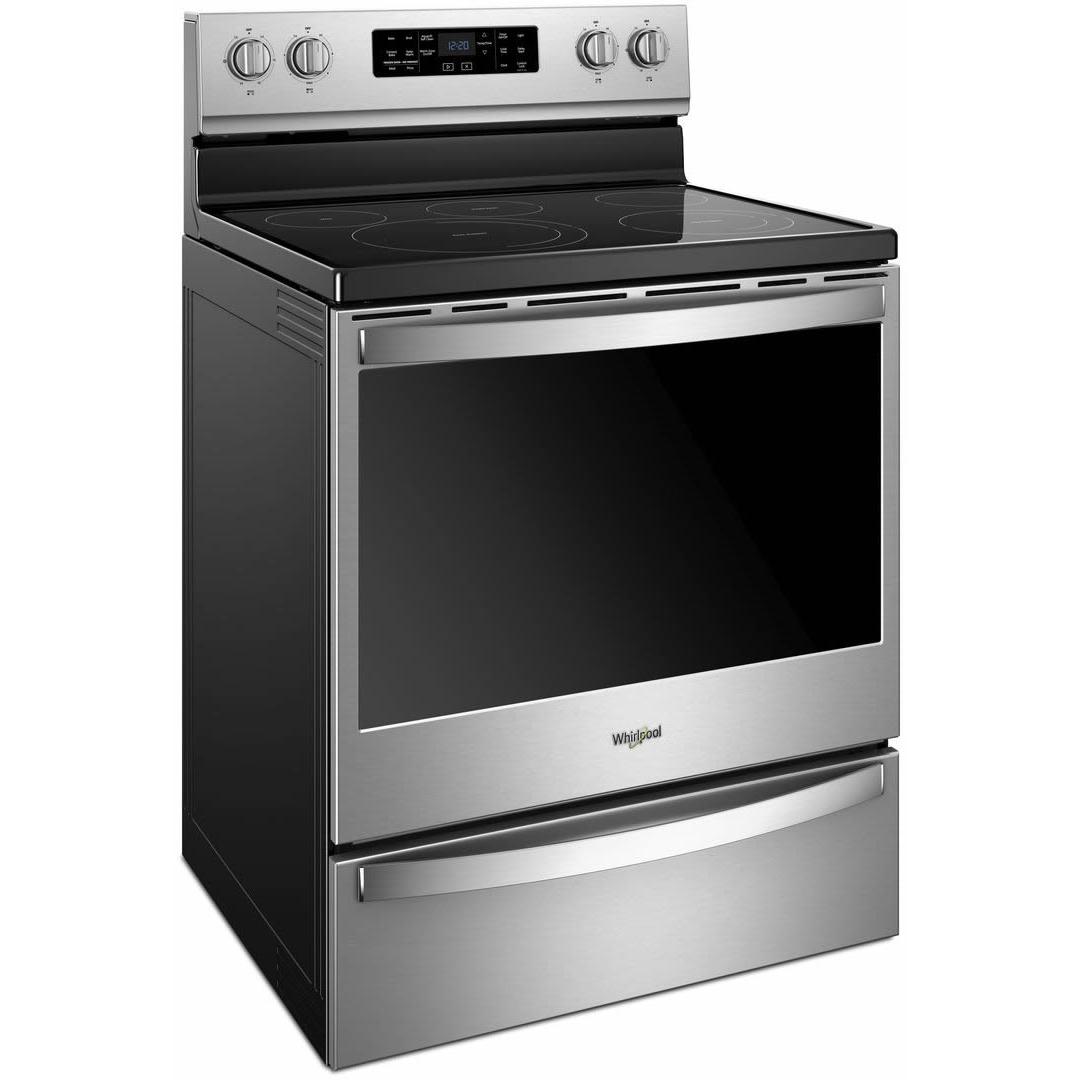 Whirlpool 30-inch Freestanding Electric Range with  Frozen Bake? Technology WFE775H0HZ