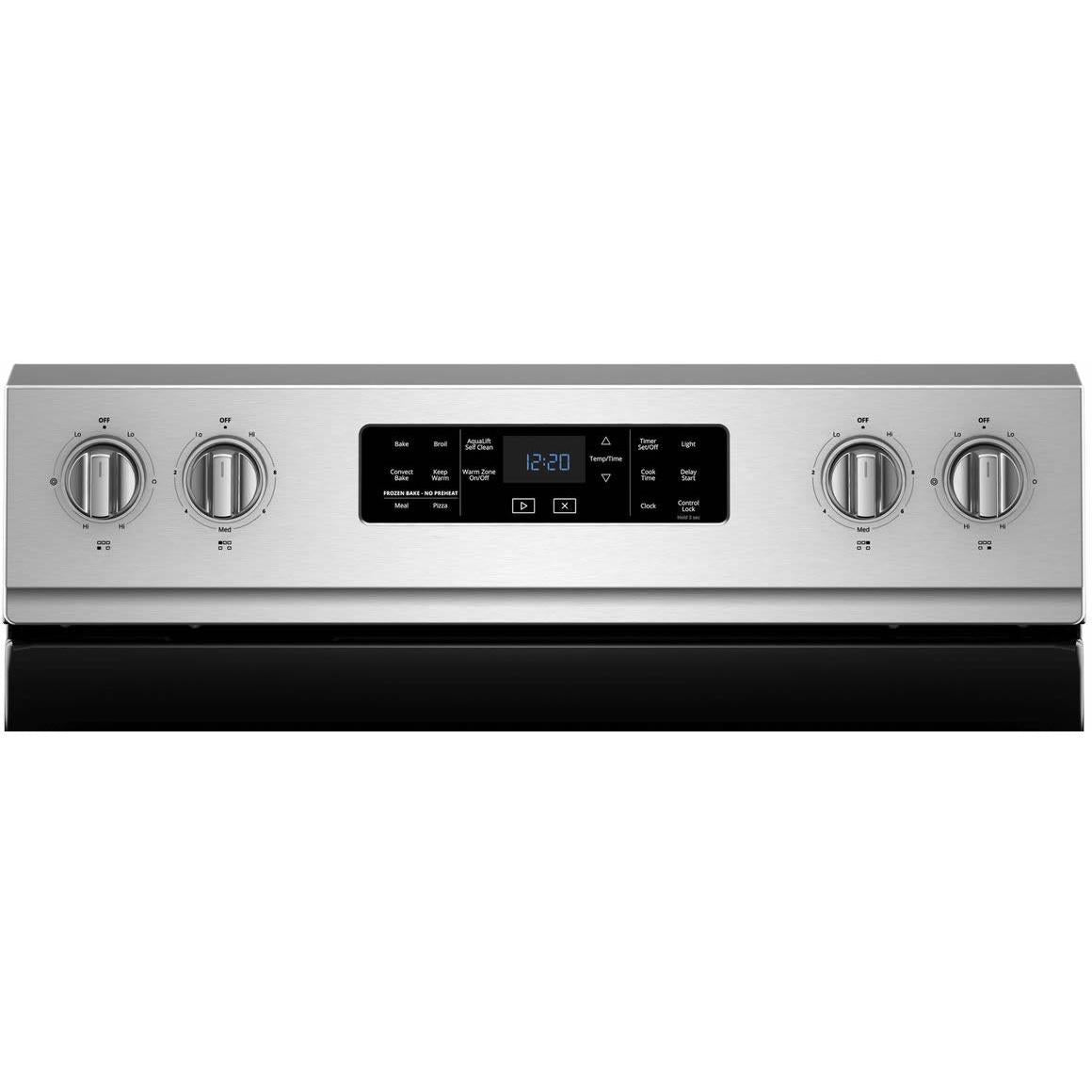 Whirlpool 30-inch Freestanding Electric Range with  Frozen Bake? Technology WFE775H0HZ