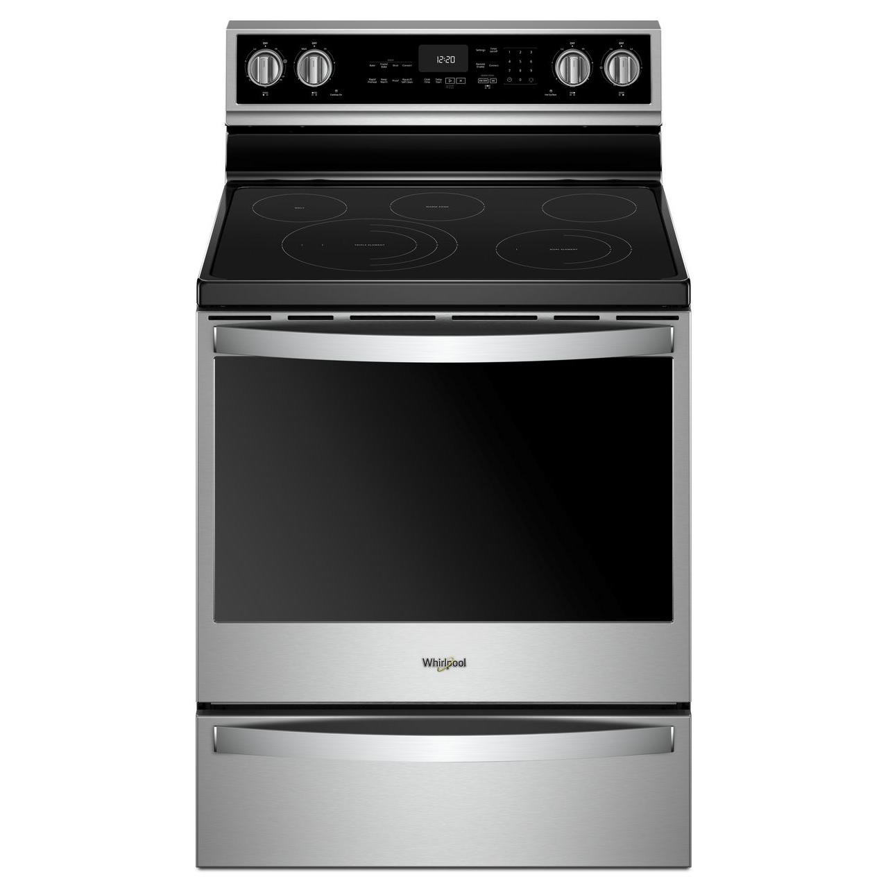 Whirlpool 30-inch Freestanding Electric Range with Frozen Bake? Technology WFE975H0HZ