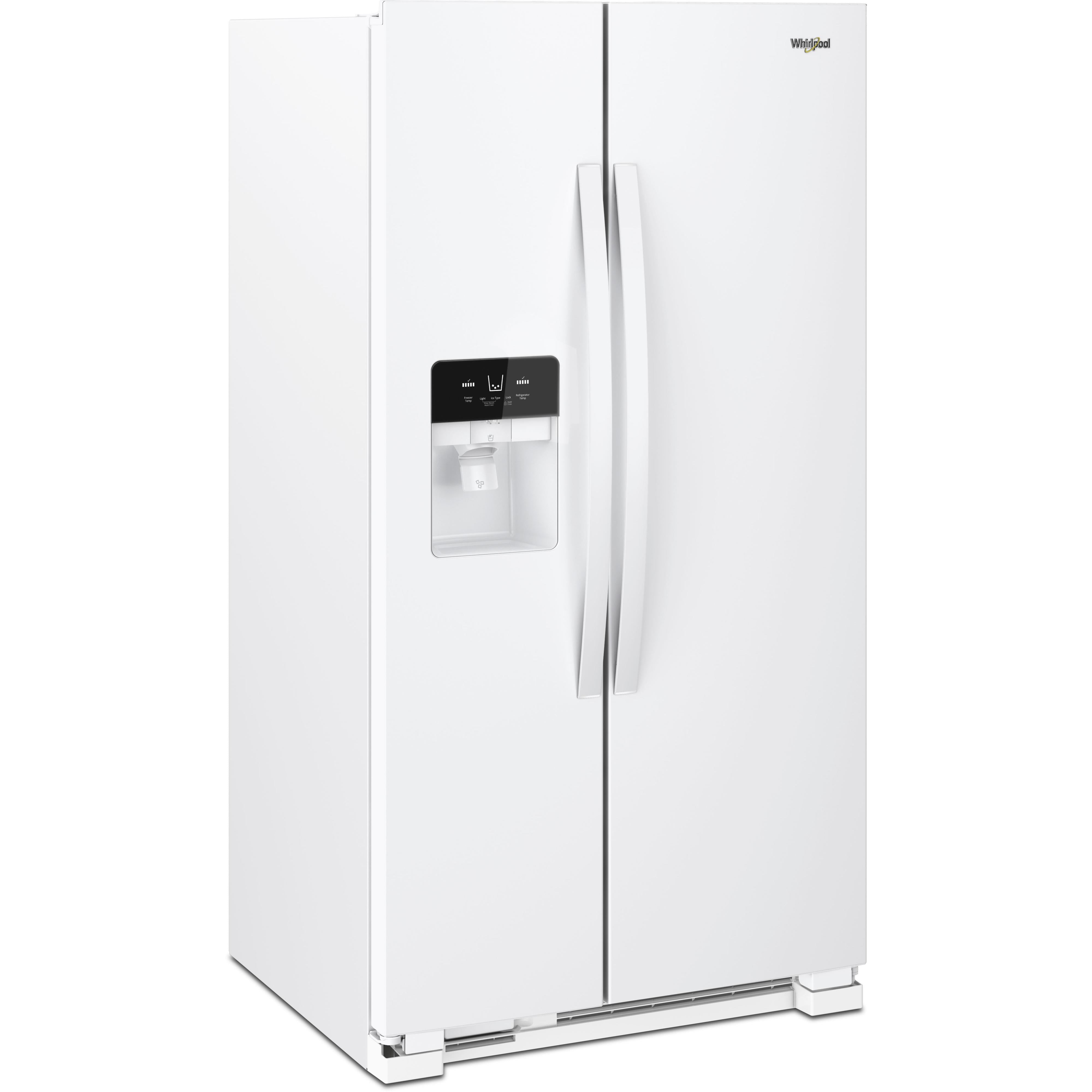 Whirlpool 36-inch, 24.55 cu. ft. Side-By-Side Refrigerator WRS325SDHW