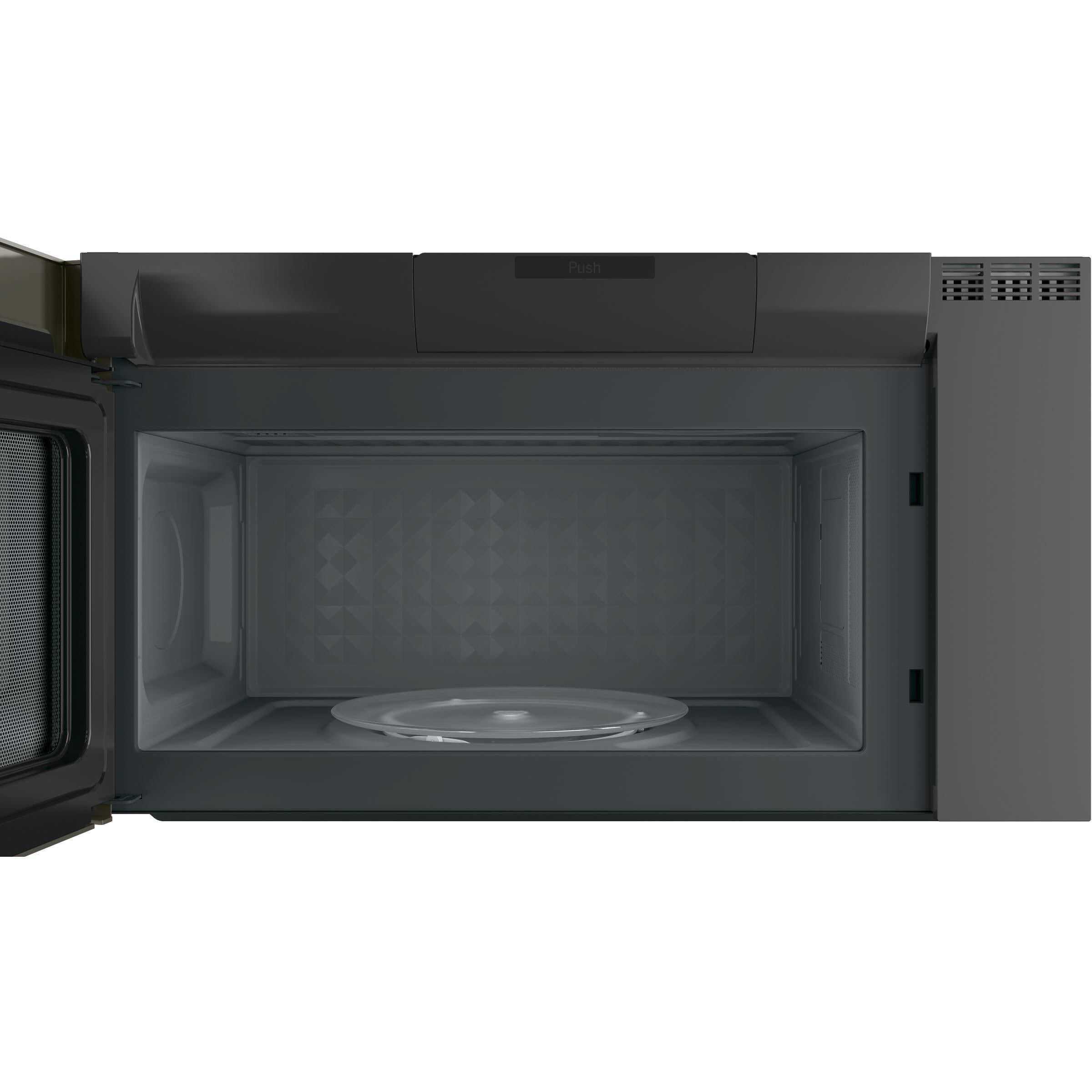 GE Profile 30-inch, 2.1 cu.ft. Over-the-Range Microwave Oven with Chef Connect PVM9005BLTS