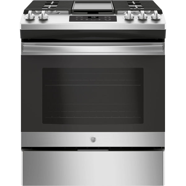 GE 30-inch Slide-In Electric Range JS645ELES