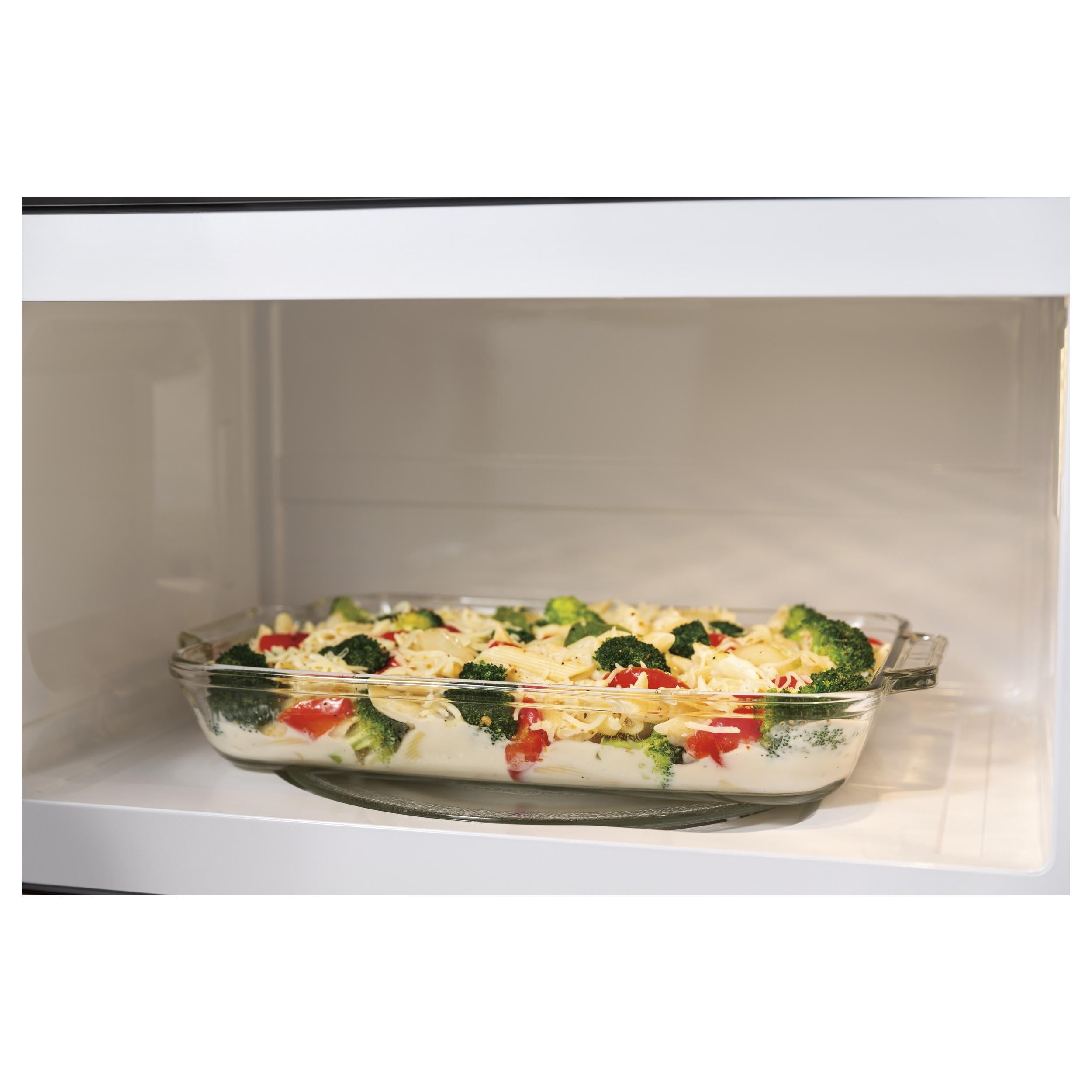 GE 30-inch, 1.7 cu.ft. Over-the-Range Microwave Oven with Sensor Cooking JVM6175BLTS