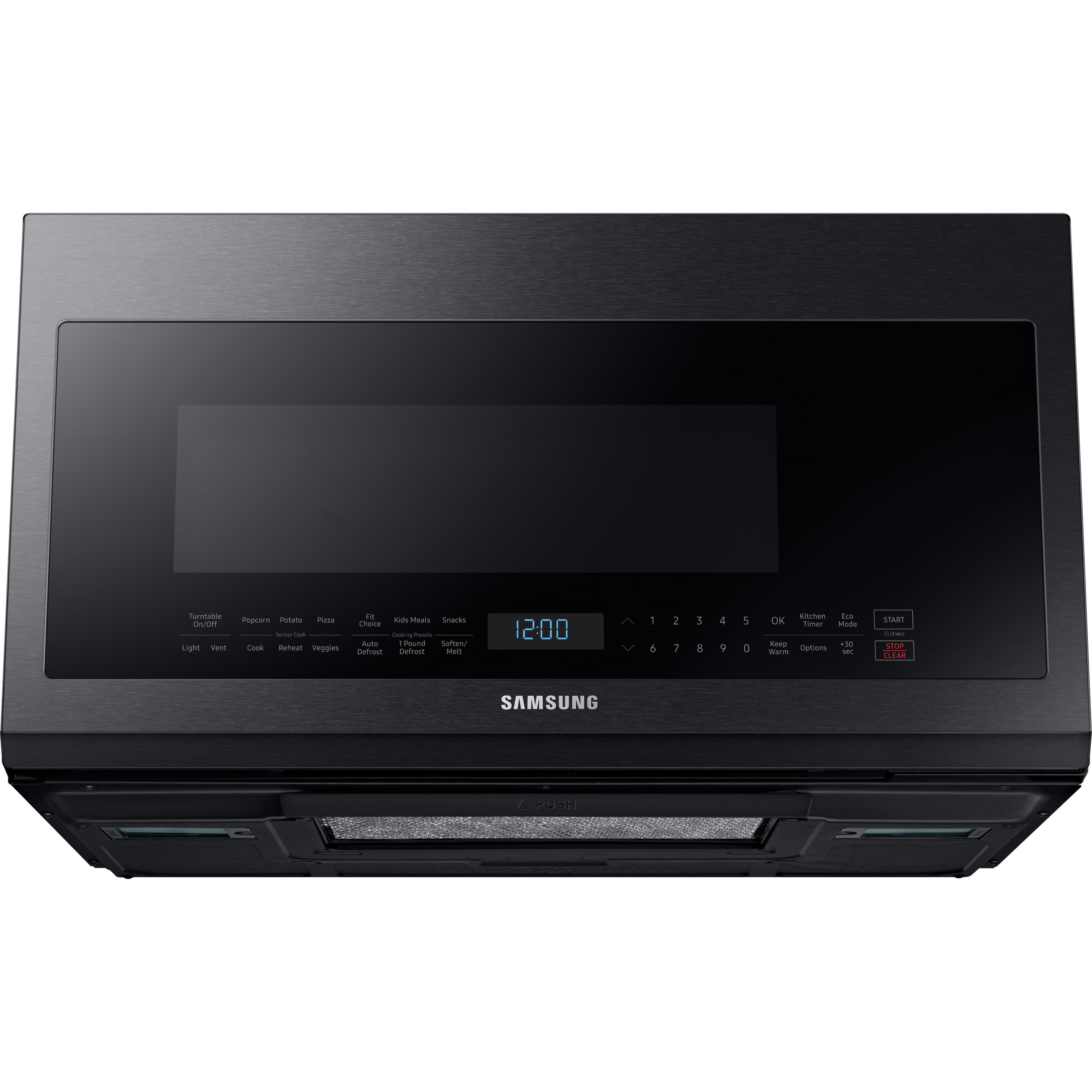 Samsung 30-inch, 2.1 cu.ft. Over-the-Range Microwave Oven with Ventilation System ME21M706BAG/AA