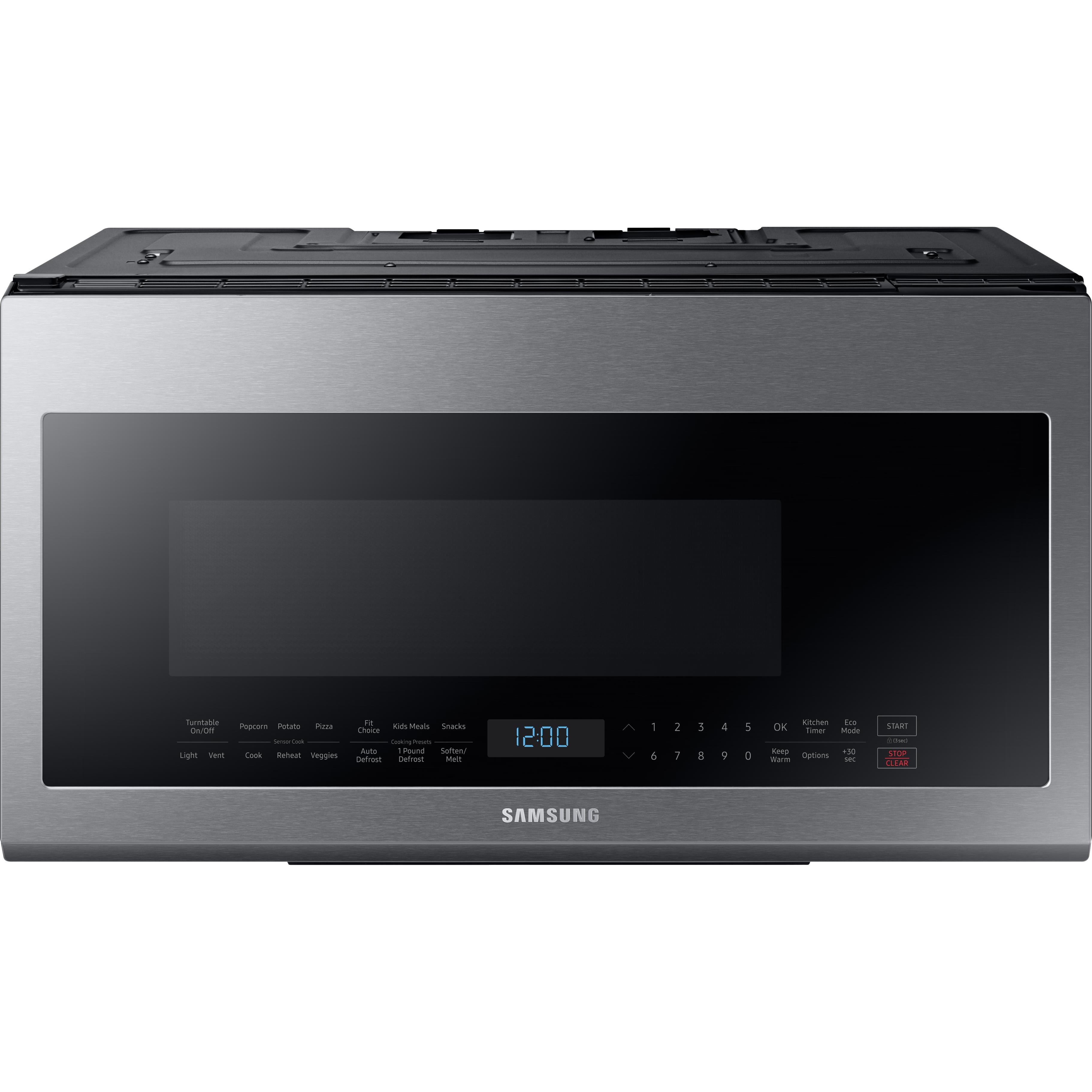 Samsung 30-inch, 2.1 cu.ft. Over-the-Range Microwave Oven with Ventilation System ME21M706BAS/AA