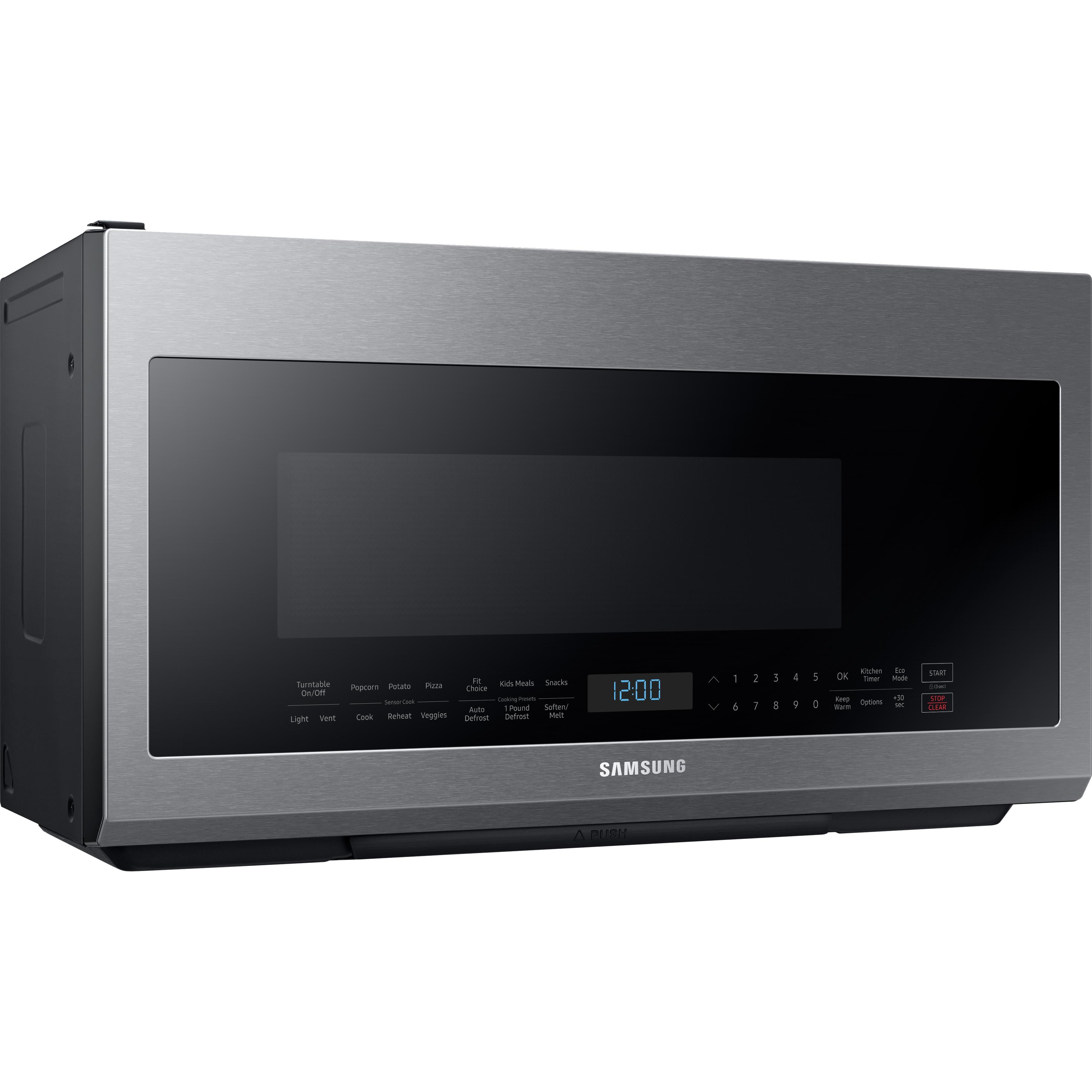 Samsung 30-inch, 2.1 cu.ft. Over-the-Range Microwave Oven with Ventilation System ME21M706BAS/AA