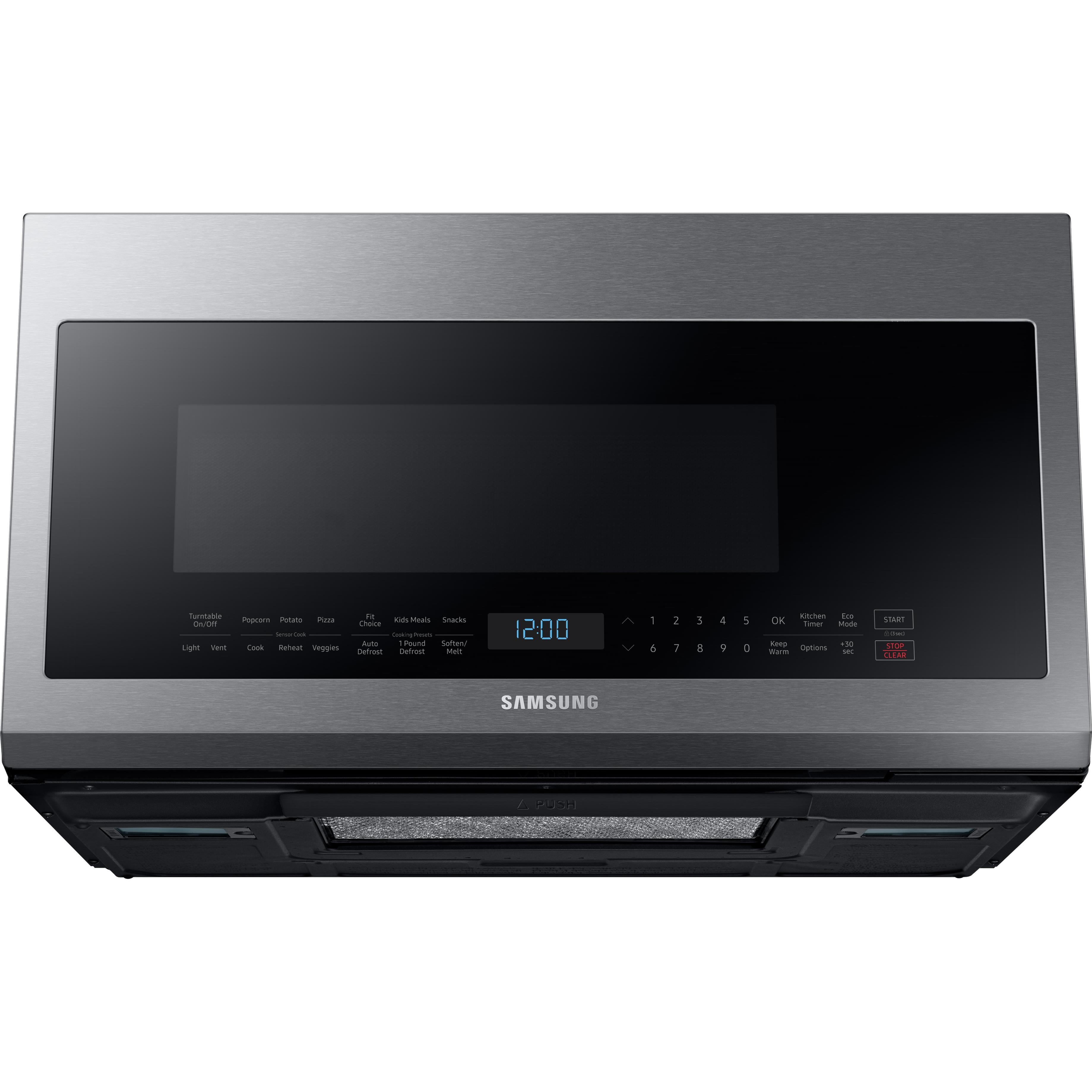 Samsung 30-inch, 2.1 cu.ft. Over-the-Range Microwave Oven with Ventilation System ME21M706BAS/AA