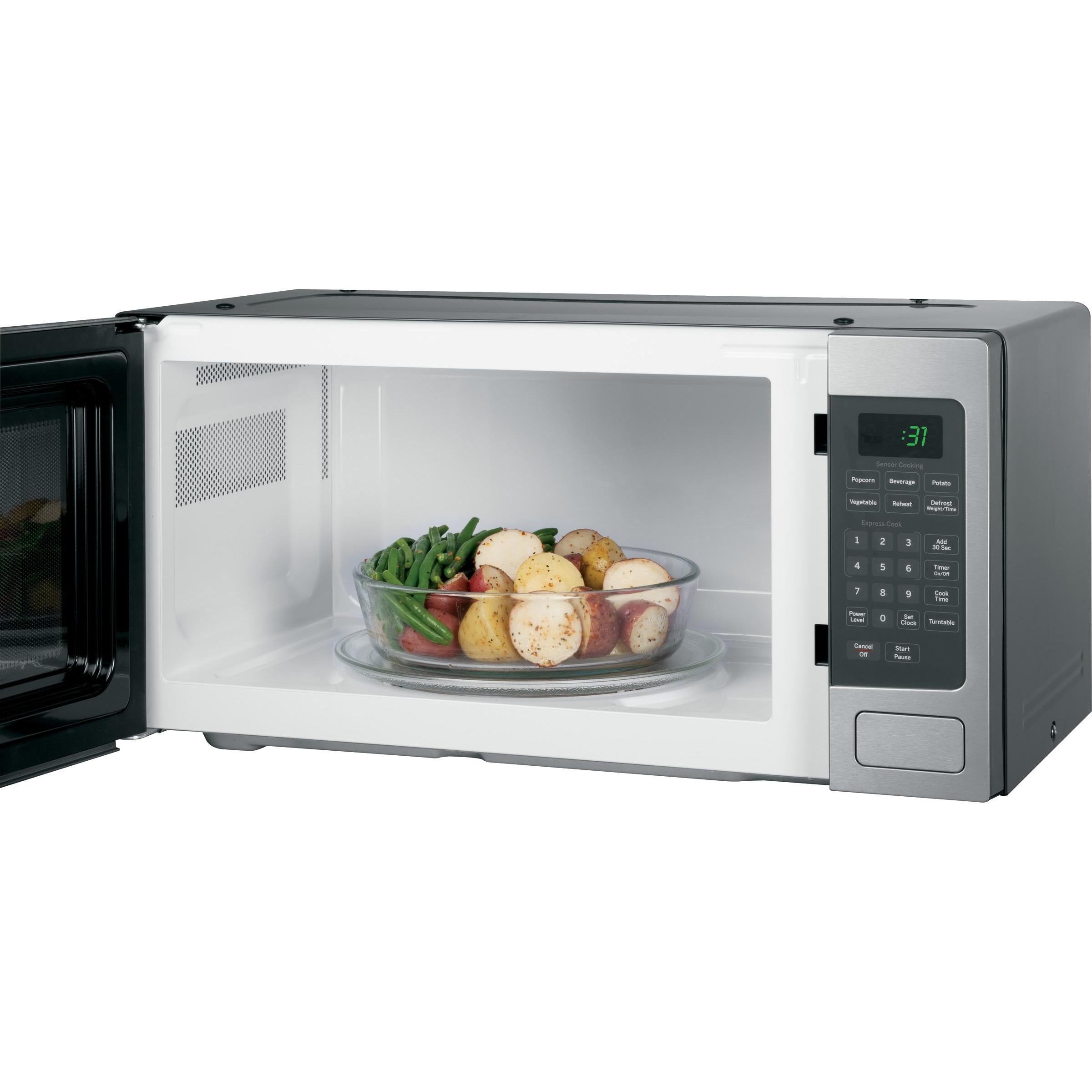 GE Profile 24-inch, 1.1 cu. ft. Countertop Microwave Oven PEM31SFSS