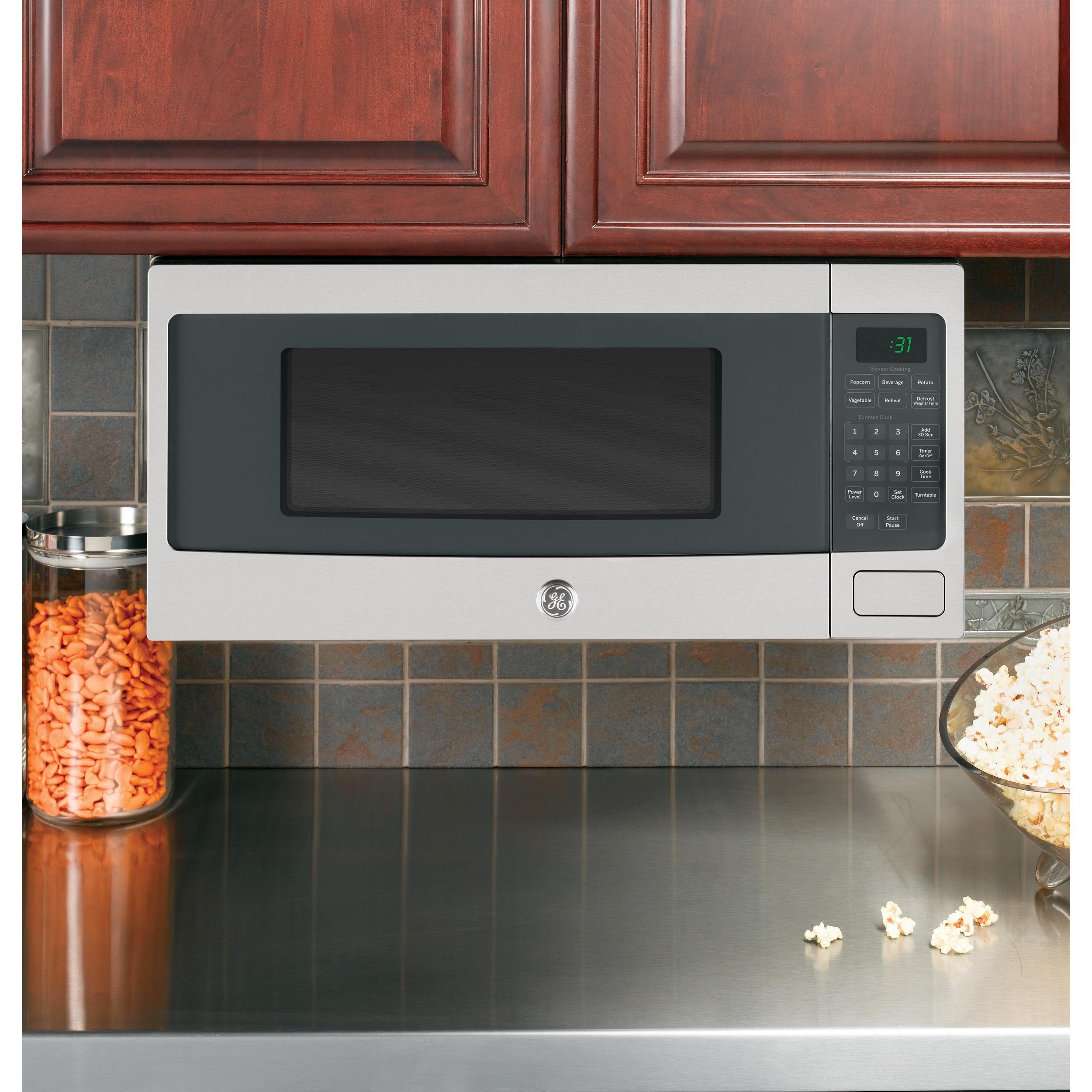 GE Profile 24-inch, 1.1 cu. ft. Countertop Microwave Oven PEM31SFSS