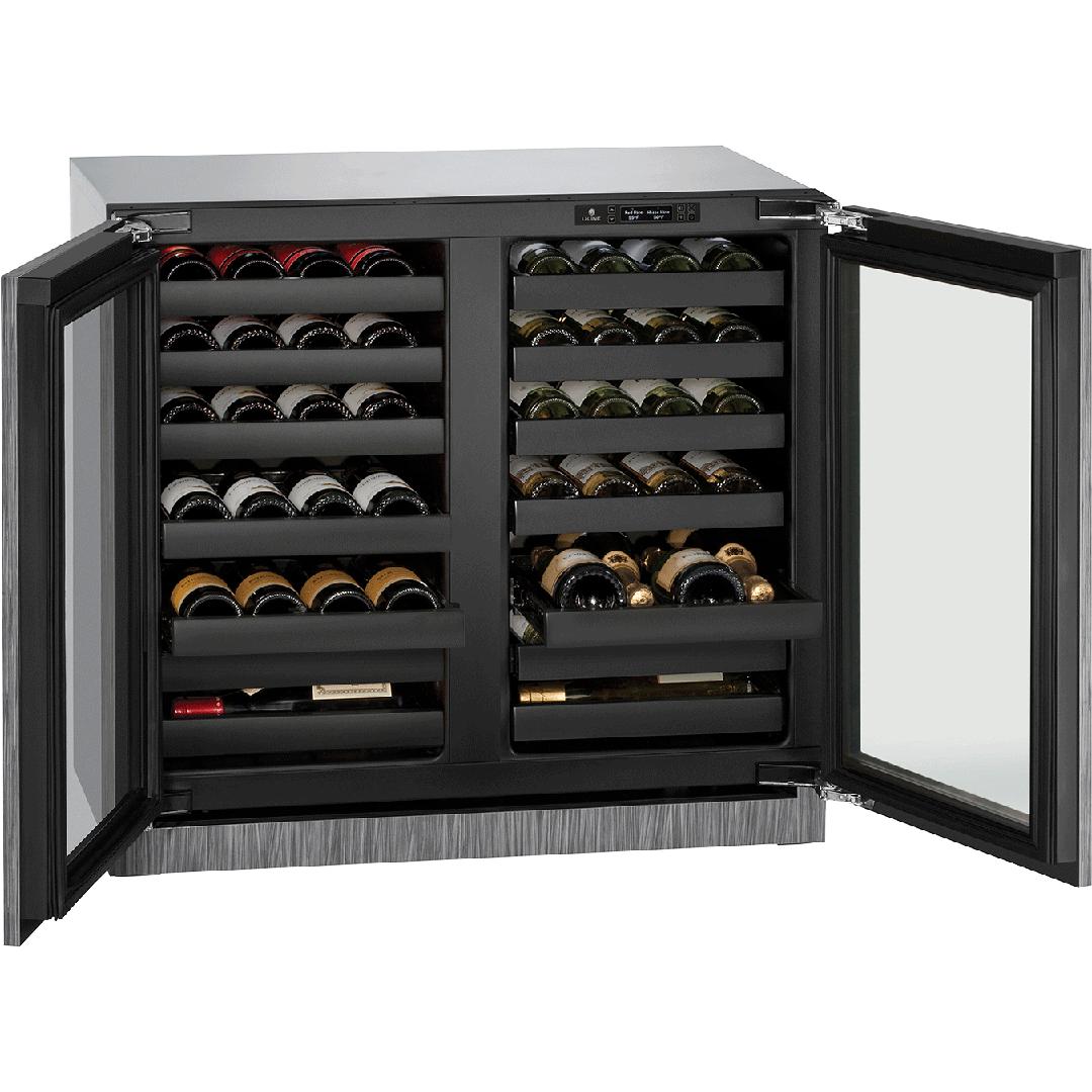 U-Line Modular 3000, 7.0 cu.ft., 62-Bottle Built-in Wine cooler U-3036WCWCINT-00B