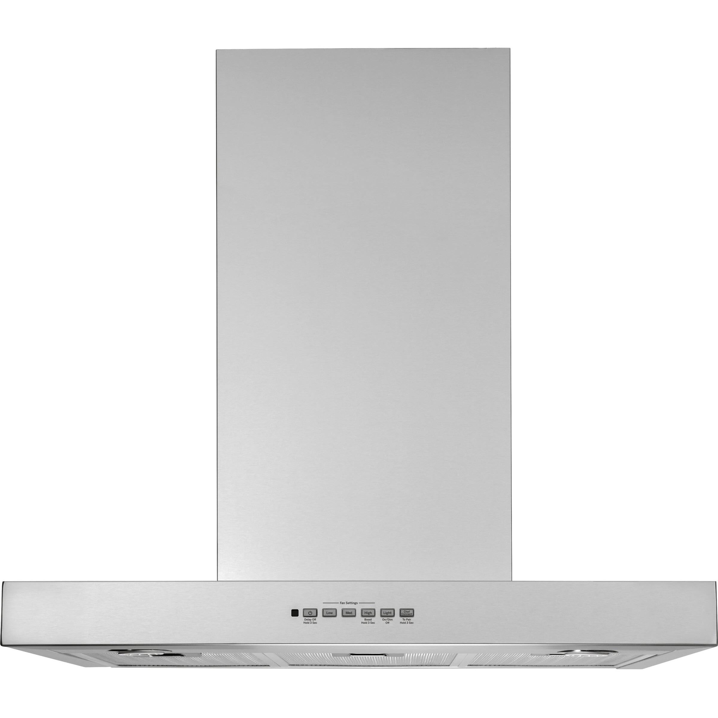GE 30-inch Wall Mount Range Hood with Chef Connect UVW8301SLSS
