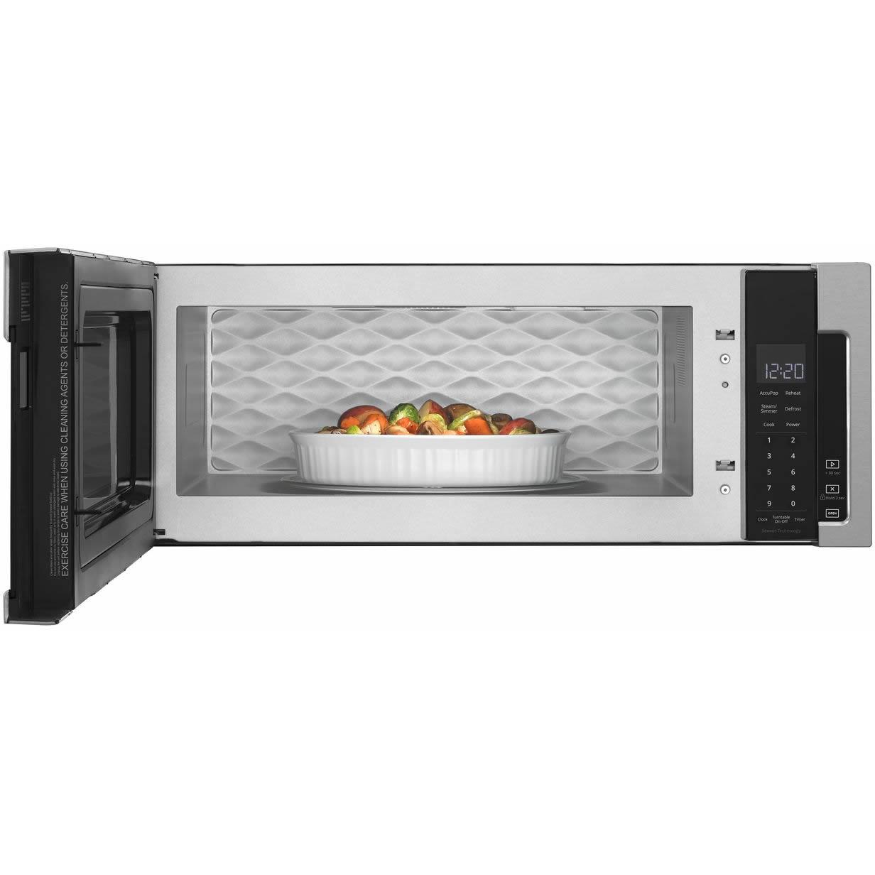 Whirlpool 30-inch, 1.1 cu. ft. Over The Range Microwave Oven WML75011HZ