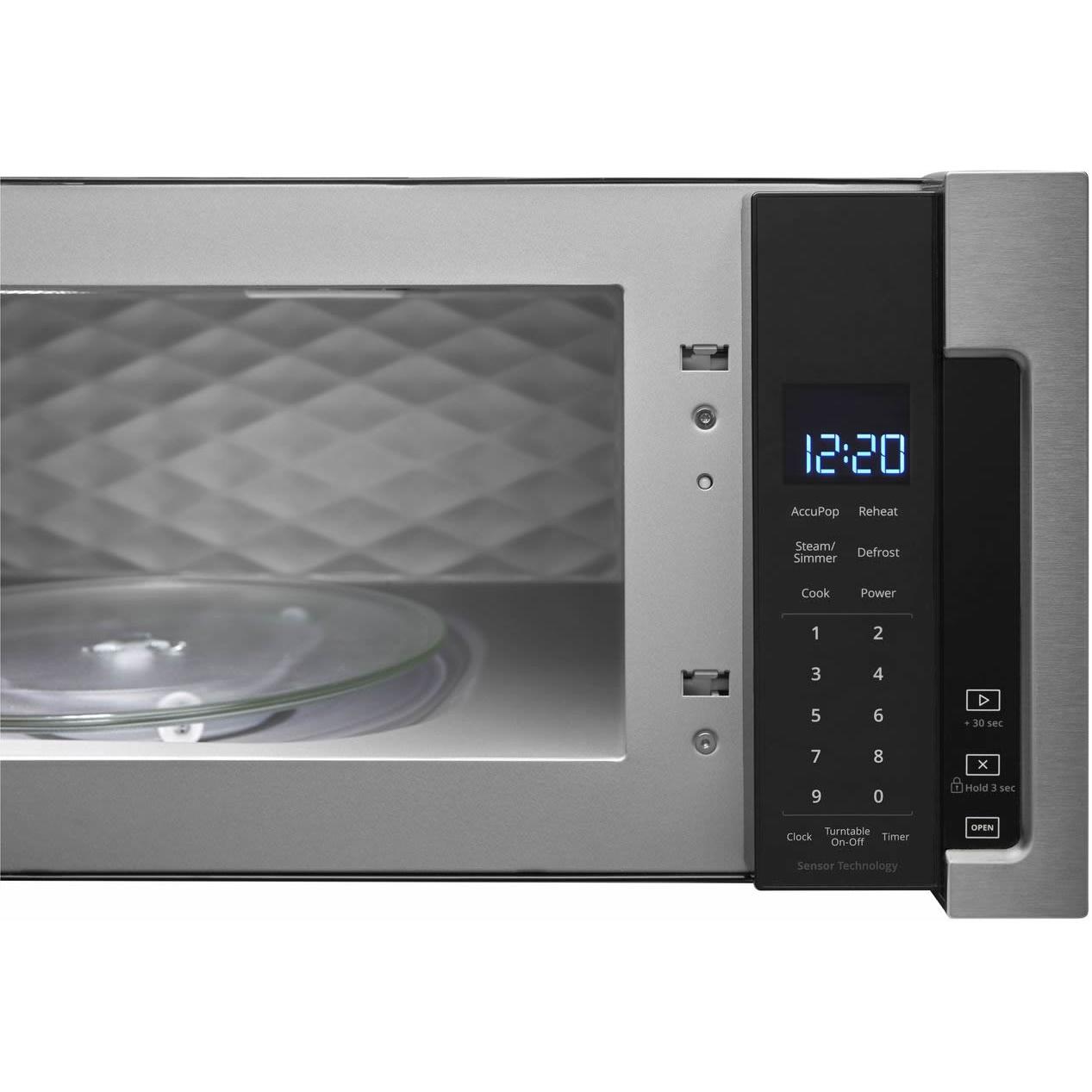 Whirlpool 30-inch, 1.1 cu. ft. Over The Range Microwave Oven WML75011HZ